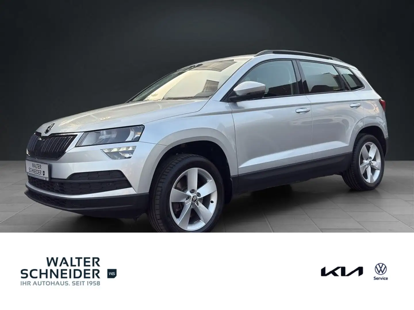 Skoda Karoq 1,5 TSI Ambition SHZ KLIMAAUTOMATIK DAB Zilver - 1