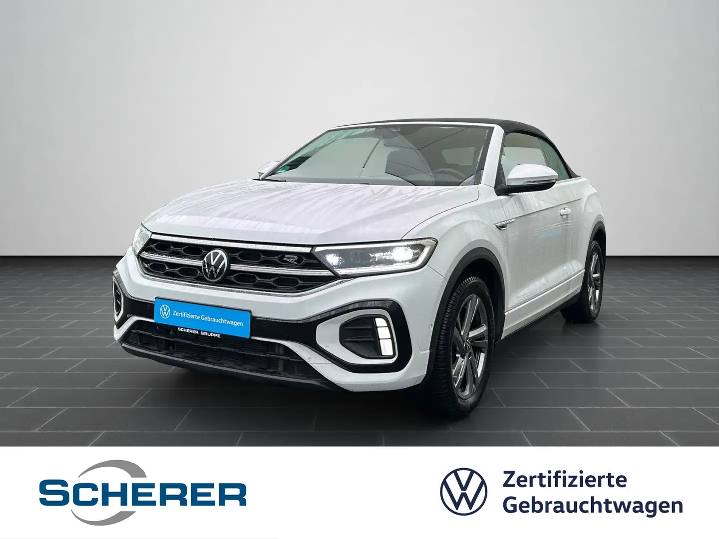 Volkswagen T-Roc R-Line 1.5 TSI OPF 110 kW 6-Gang Weiß - 1