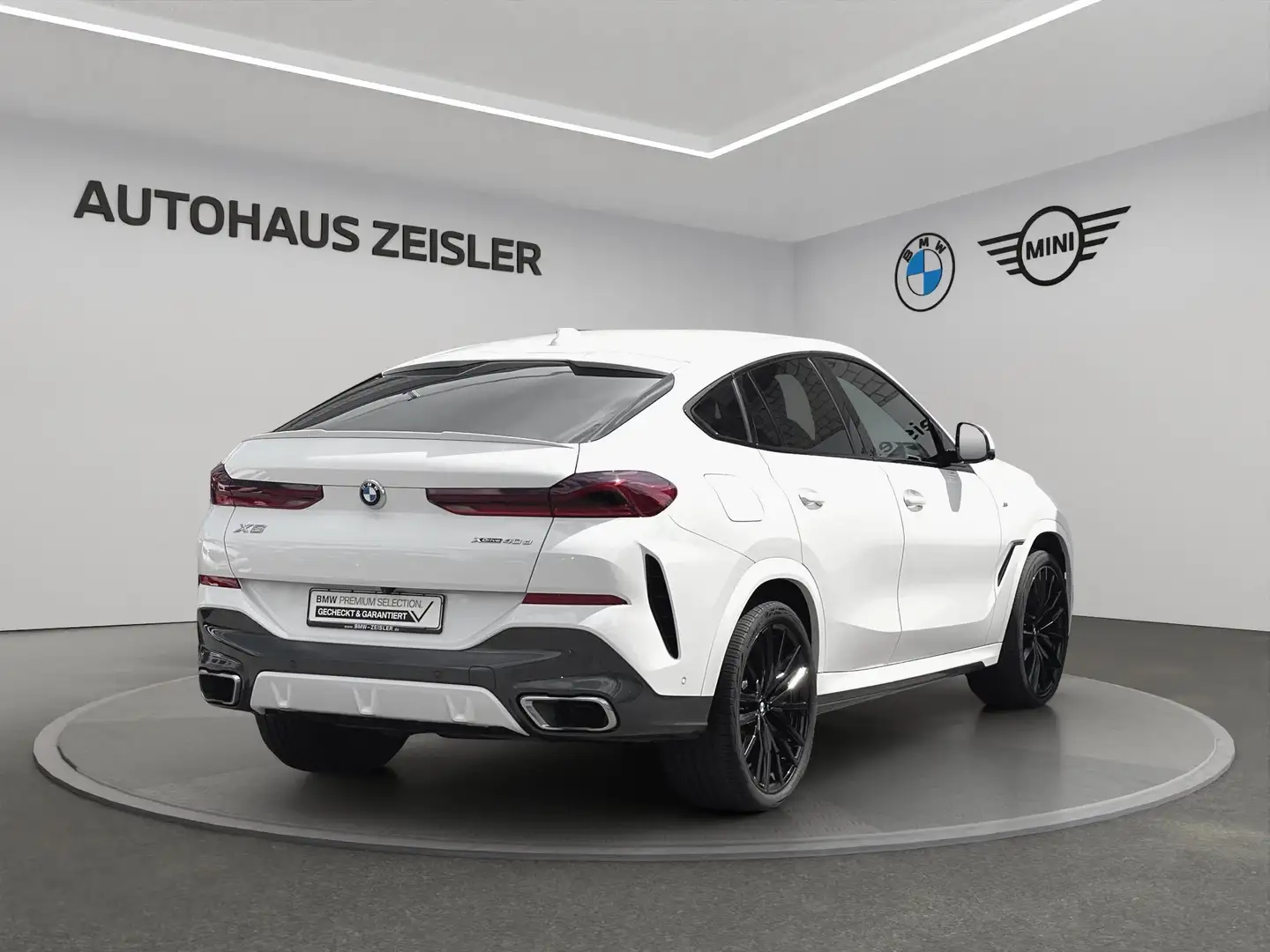 BMW X6 xDrive40d M SPORTPAKET Leder Parkassistenz+ Weiß - 2