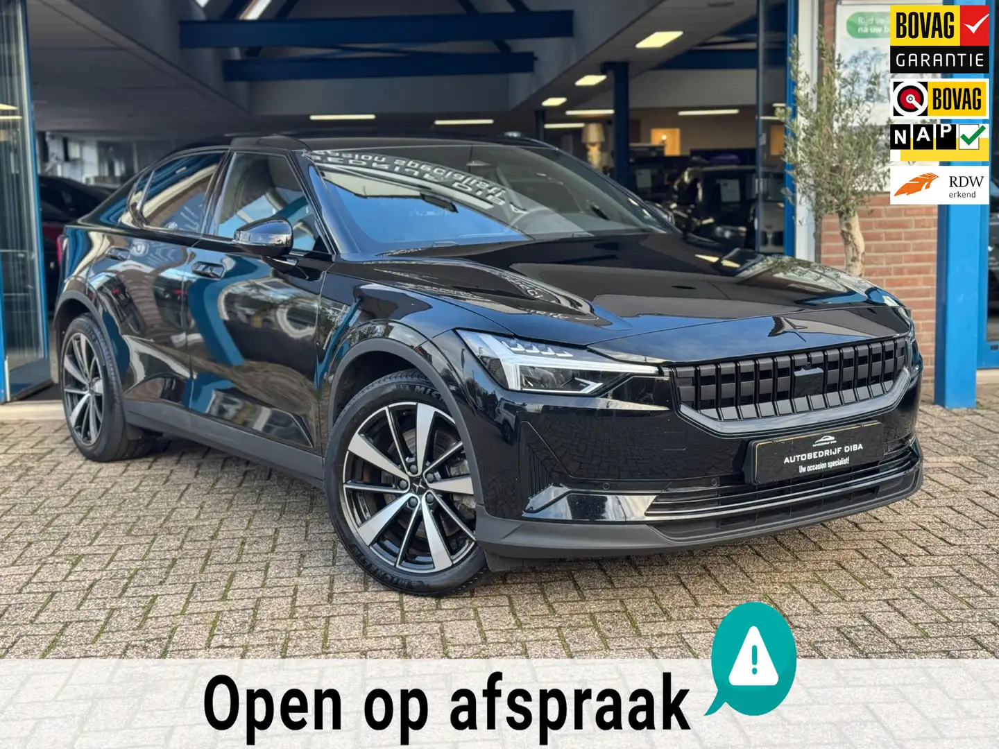 Polestar 2 Long Range Single Motor 78 kWh 2021 NAP 1e Eig! Zwart - 1
