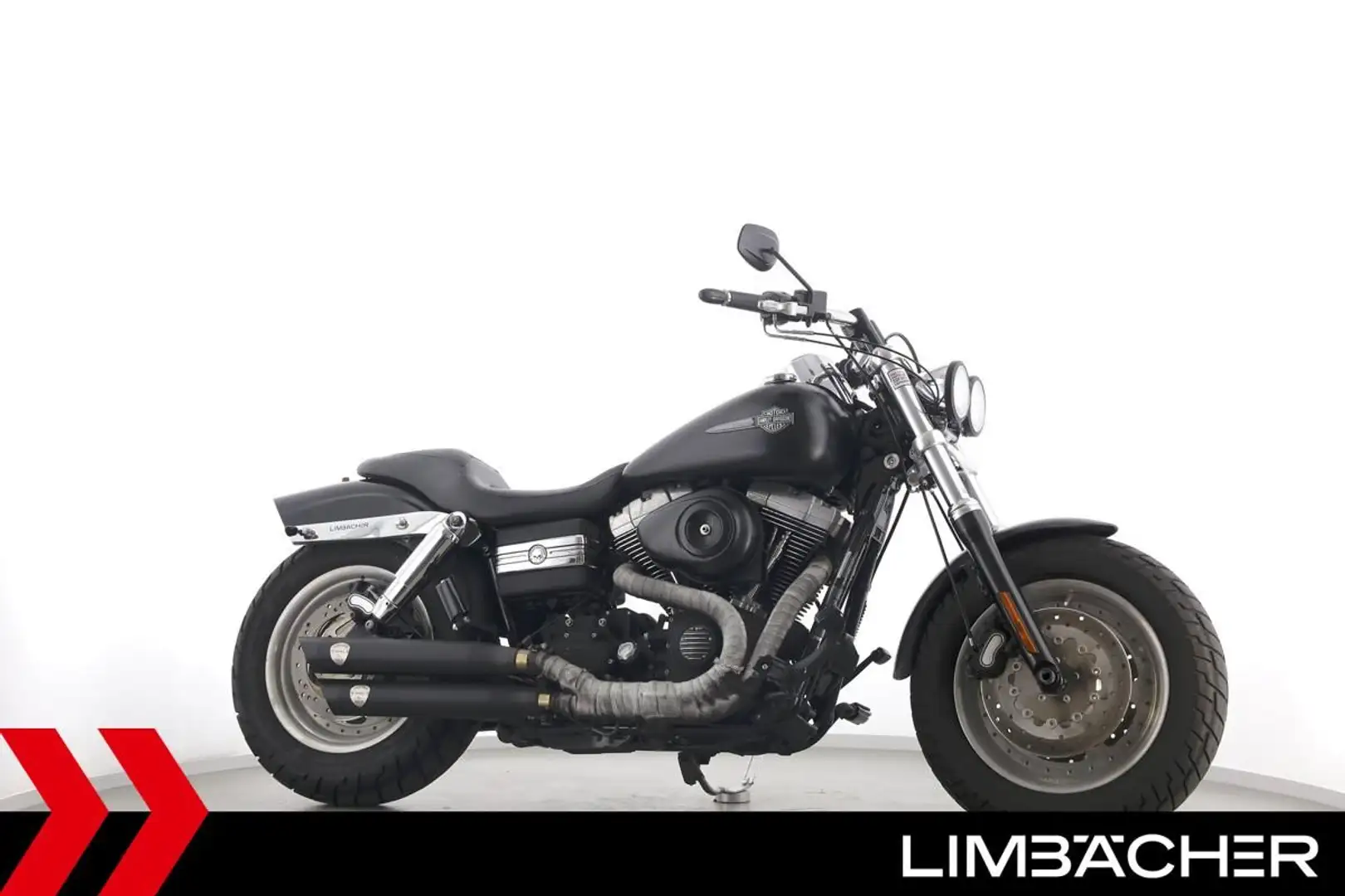 Harley-Davidson Dyna Fat Bob FXDF, Penzl-Klappenauspuff Negru - 1
