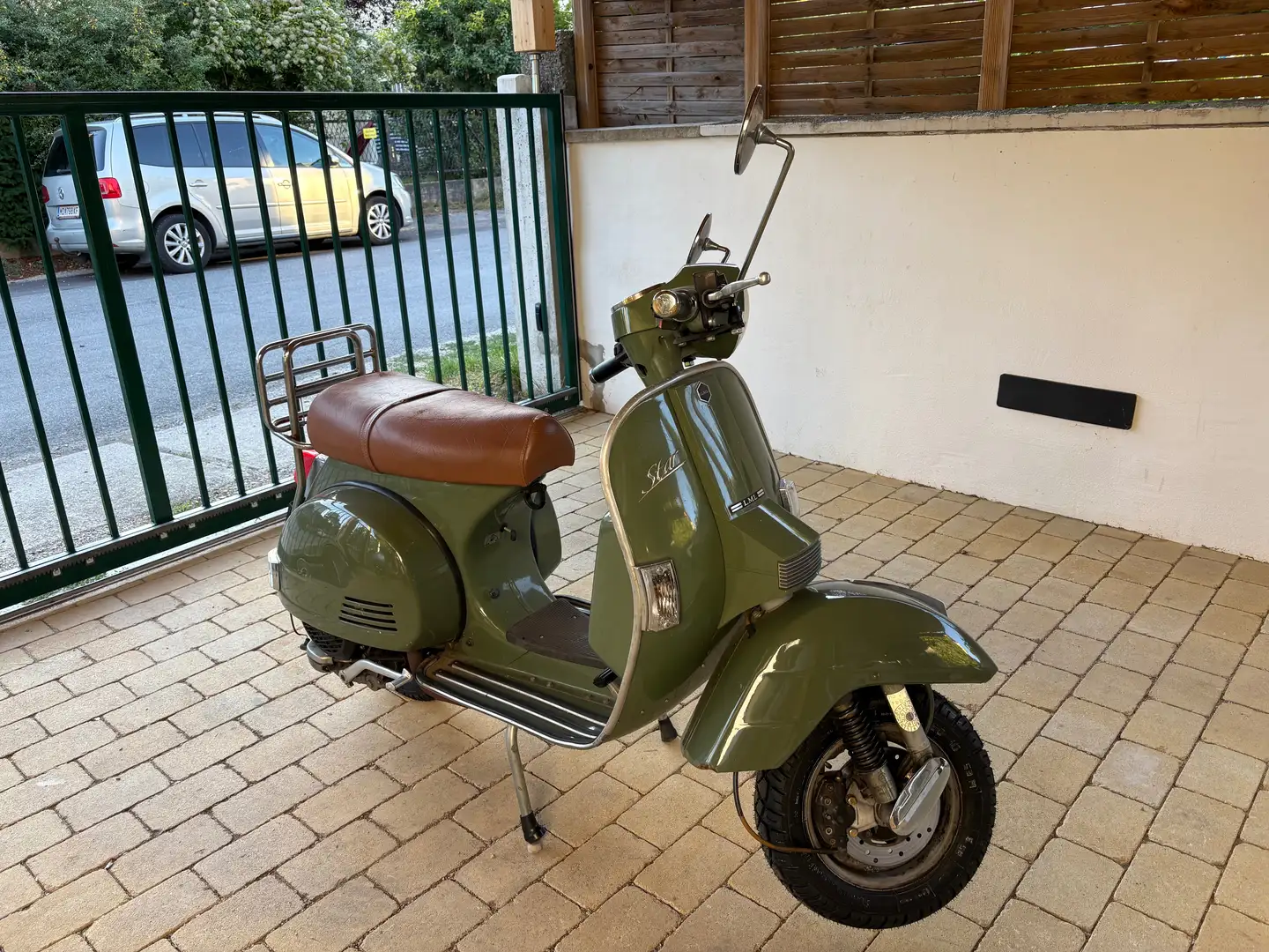 LML Star 200 Deluxe, 4 Takter, Gepäckträger, neue Reifen Zelená - 2