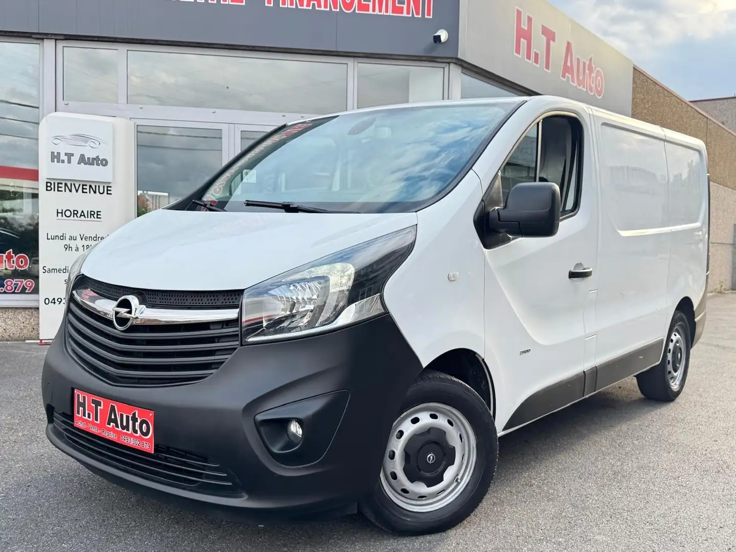 Opel Vivaro 1.6 CDTi airco gps caméra. Garantie 12 mois Bianco - 1