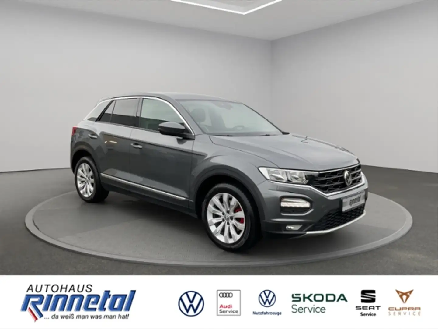 Volkswagen T-Roc 1.5 TSI Sport NAVI+KLIMA+ACC+NR+ESP+WINTER PAKET Gris - 2