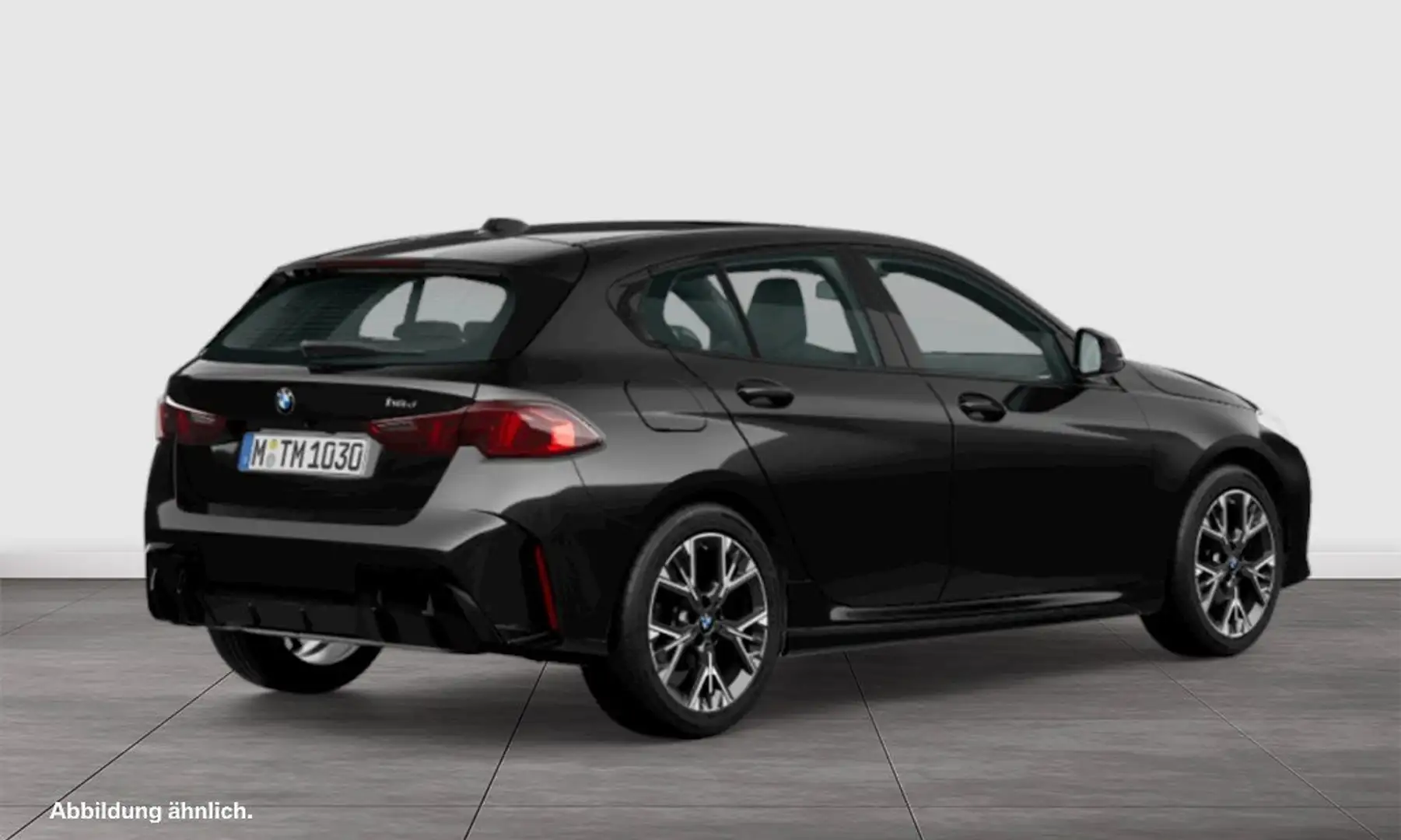 BMW 118 d M Sport RFK NAVI LED PDC V+H DAB Parkass. Schwarz - 2