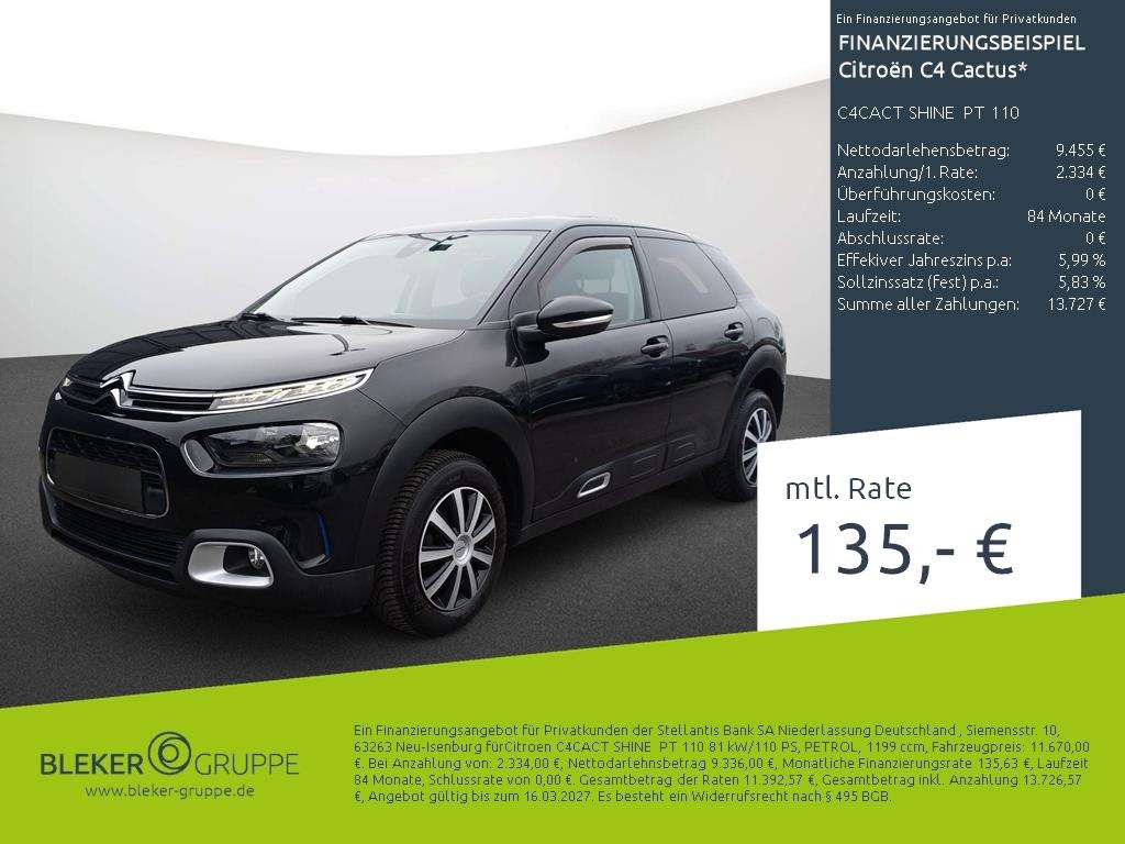 Ojazdené Citroen C4 Cactus 1.2 shine