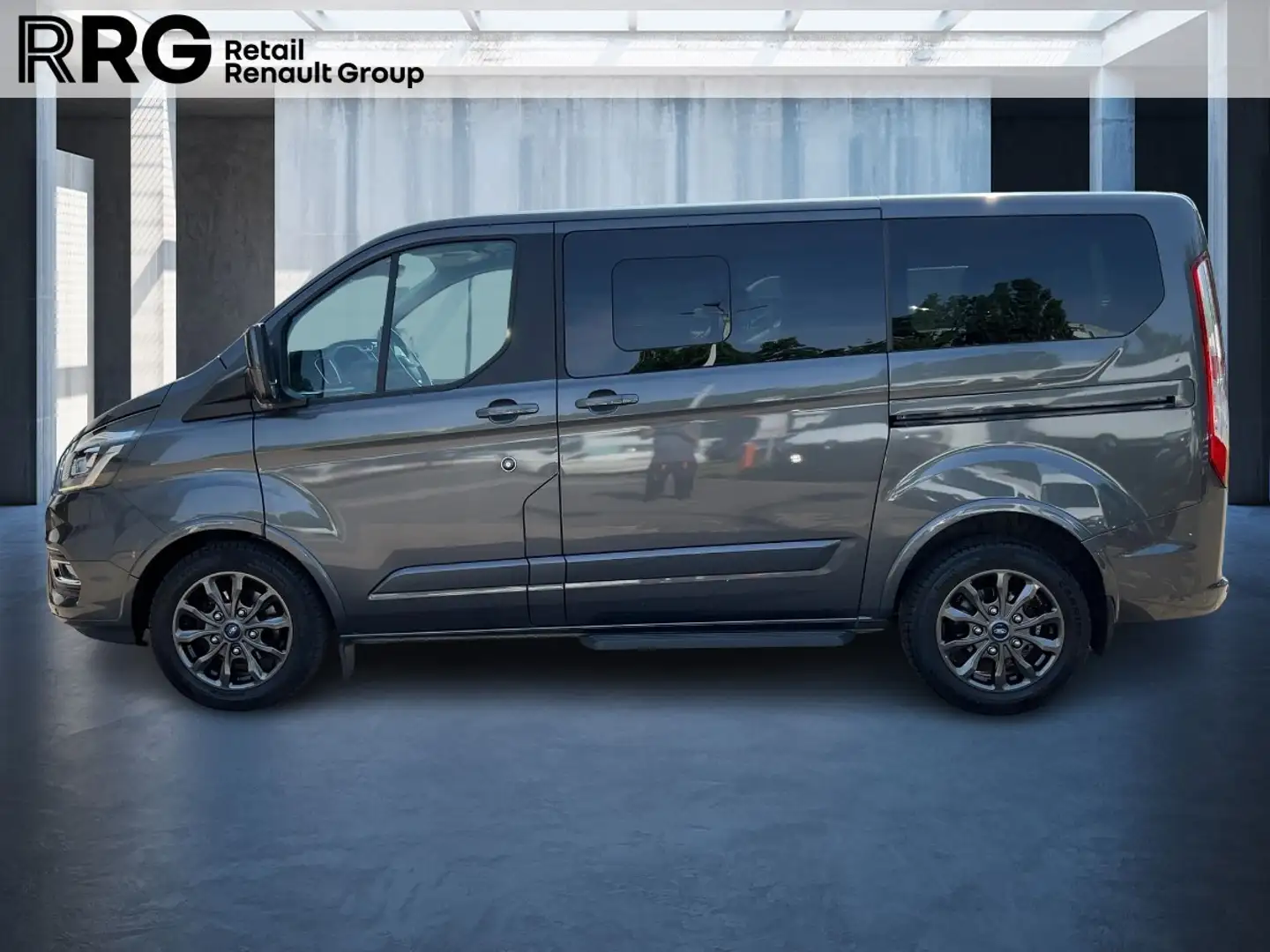 Ford Tourneo Custom 2.0 TDCi 320 L1 Titanium X Grijs - 2