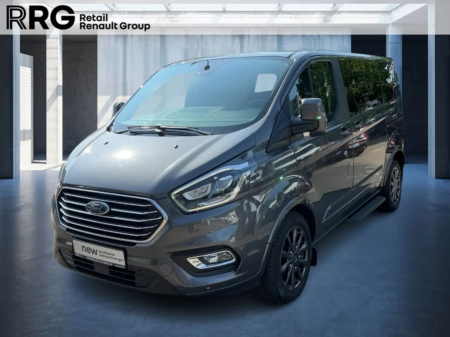 Ford Tourneo Custom 2.0 TDCi 320 L1 Titanium X Grijs - 1