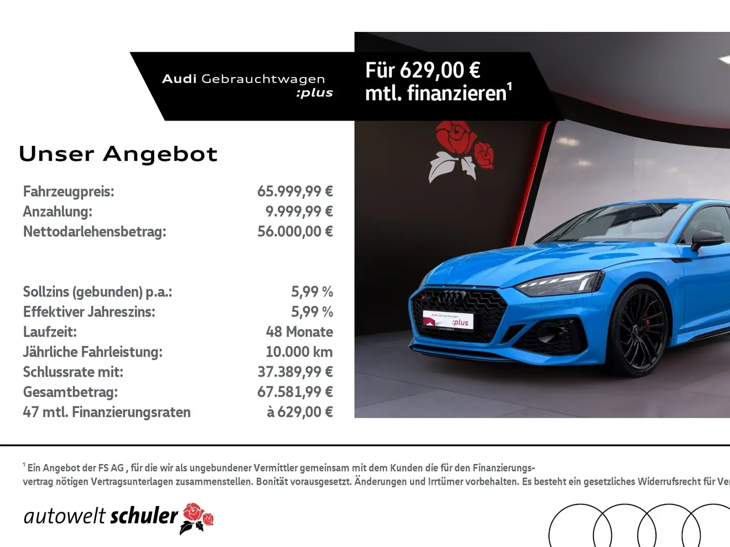 Audi RS5 Sportback 2.9 TFSI quattro RFK Matrix-LED B&O ASI Modrá - 1