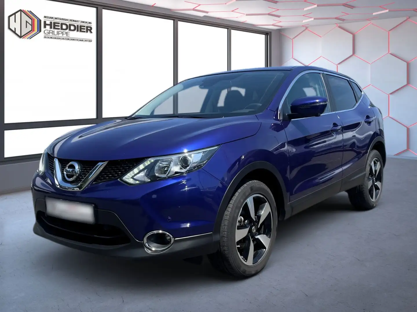 Nissan Qashqai N-Connecta AHK*Kamera*Navi*Winterpaket Albastru - 1