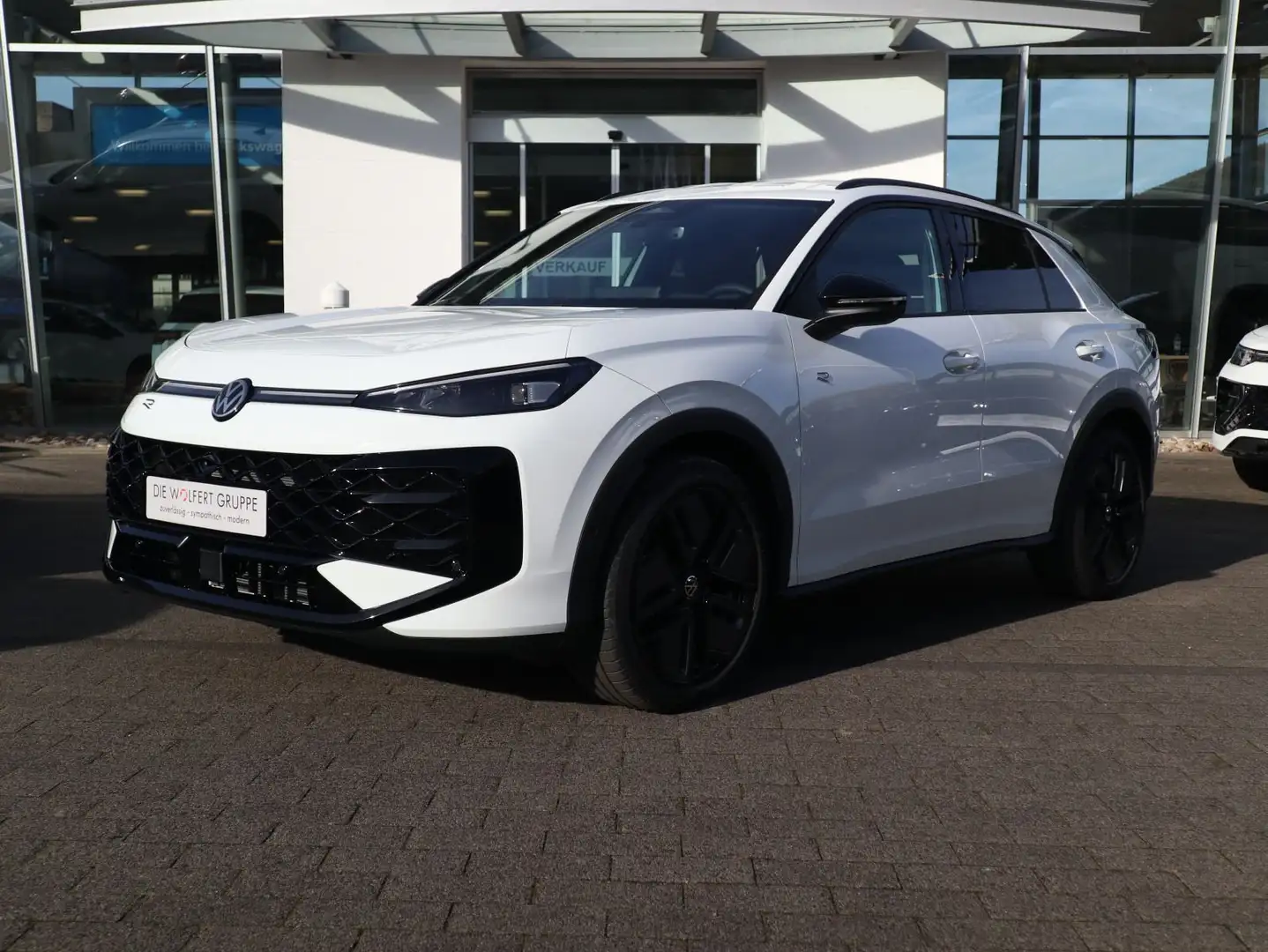 Volkswagen T-Roc R-Line 1.5 eTSI OPF (150 PS) DSG *BLACKSTY Wit - 2