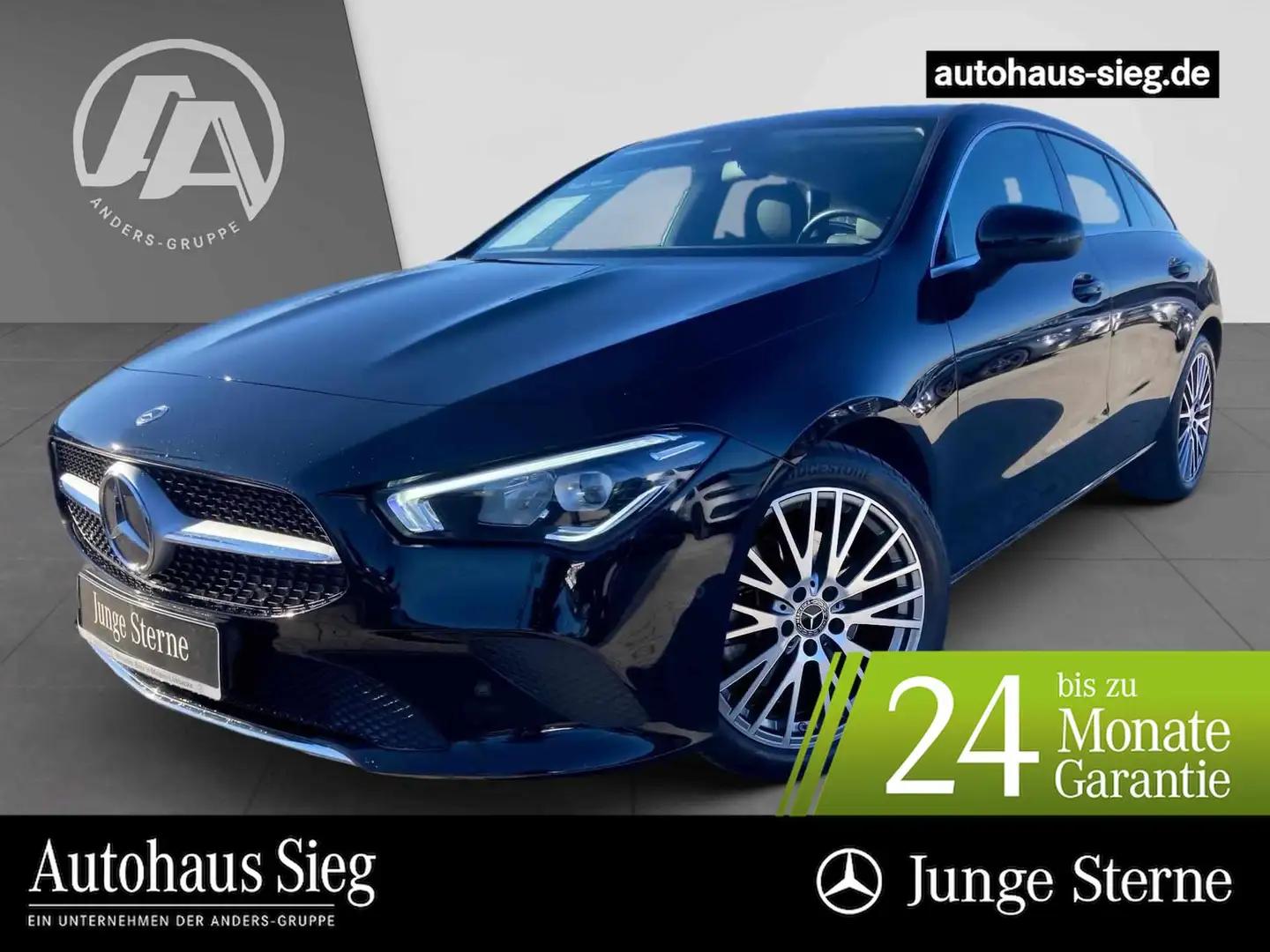 Mercedes-Benz CLA 220 d SB Progressive+MBUX+LED+Kam+AHK+Apple Noir - 1