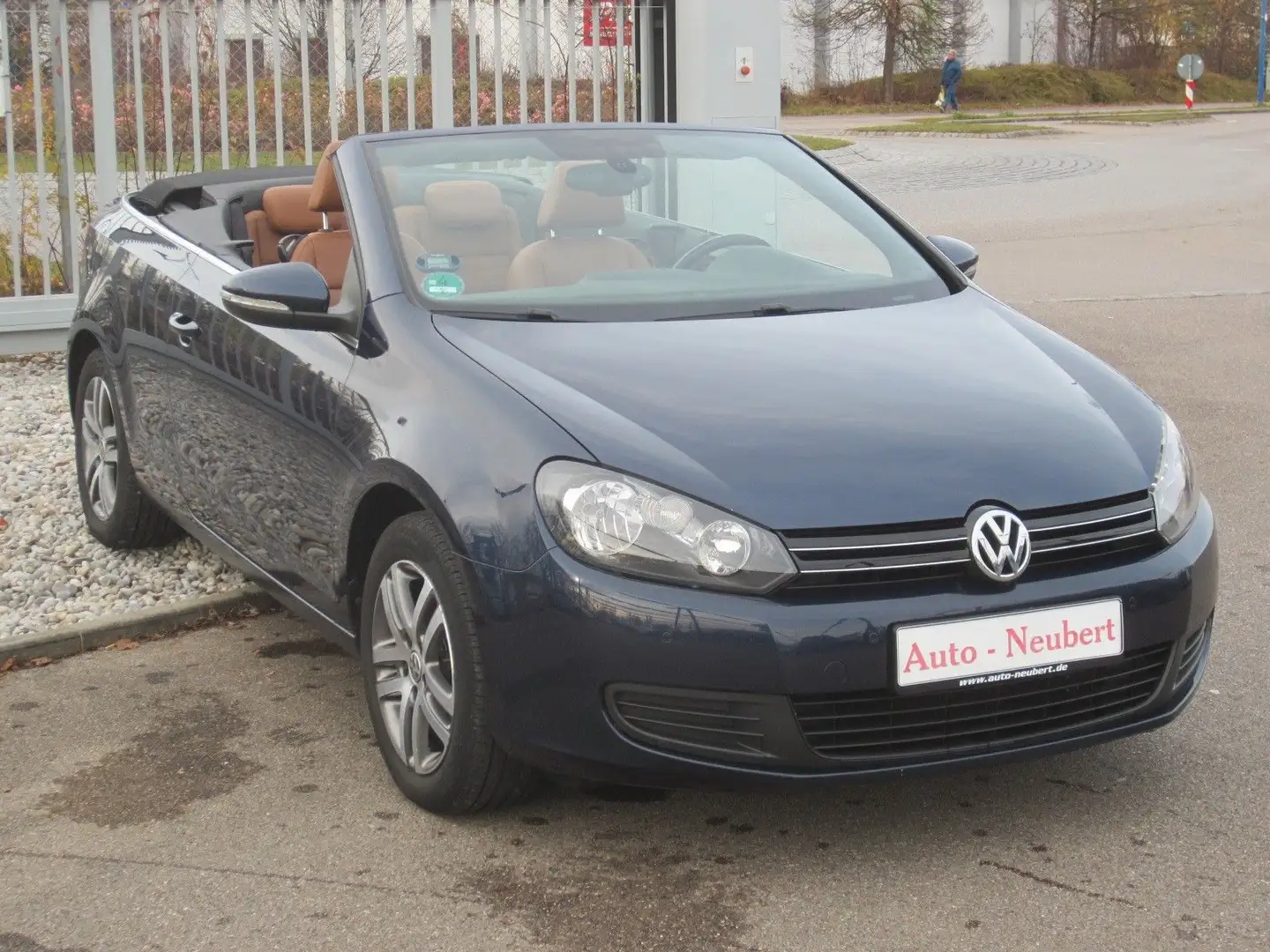 Volkswagen Golf VI Cabriolet Blauw - 1