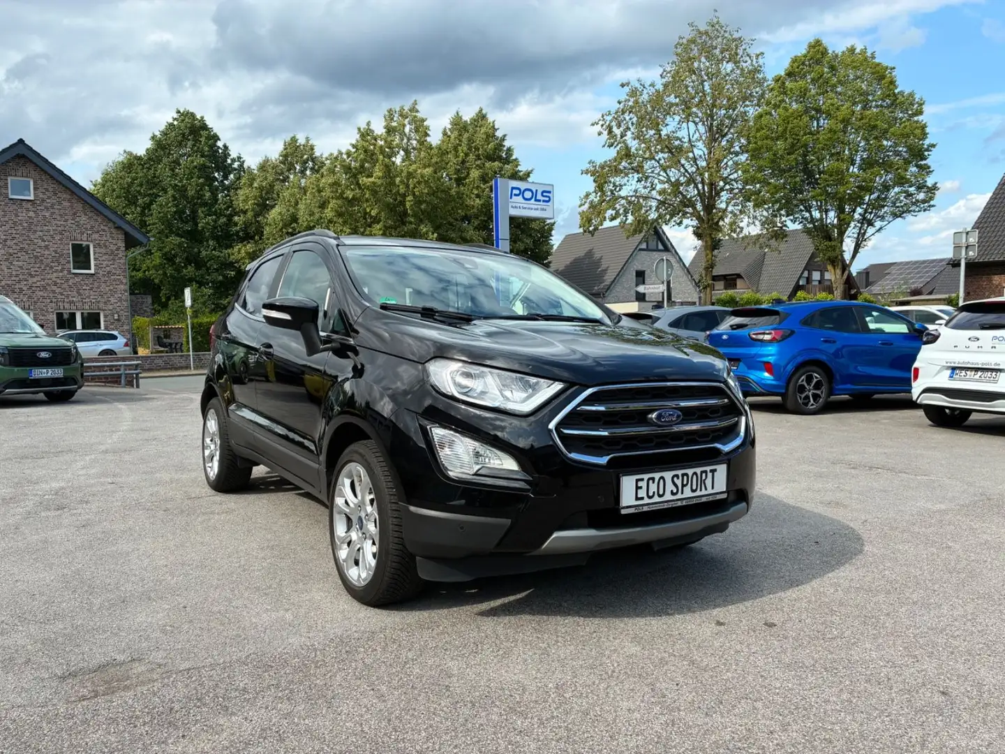 Ford EcoSport Titanium, Navi, Kamera, LED, Allw., B&O Zwart - 1