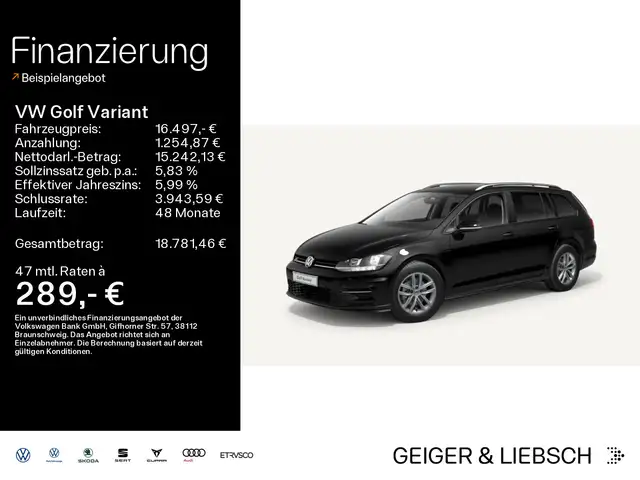 Volkswagen Golf Variant Golf VII Variant 2.0 TDI DSG R-LINE*LED*AHK*MASS