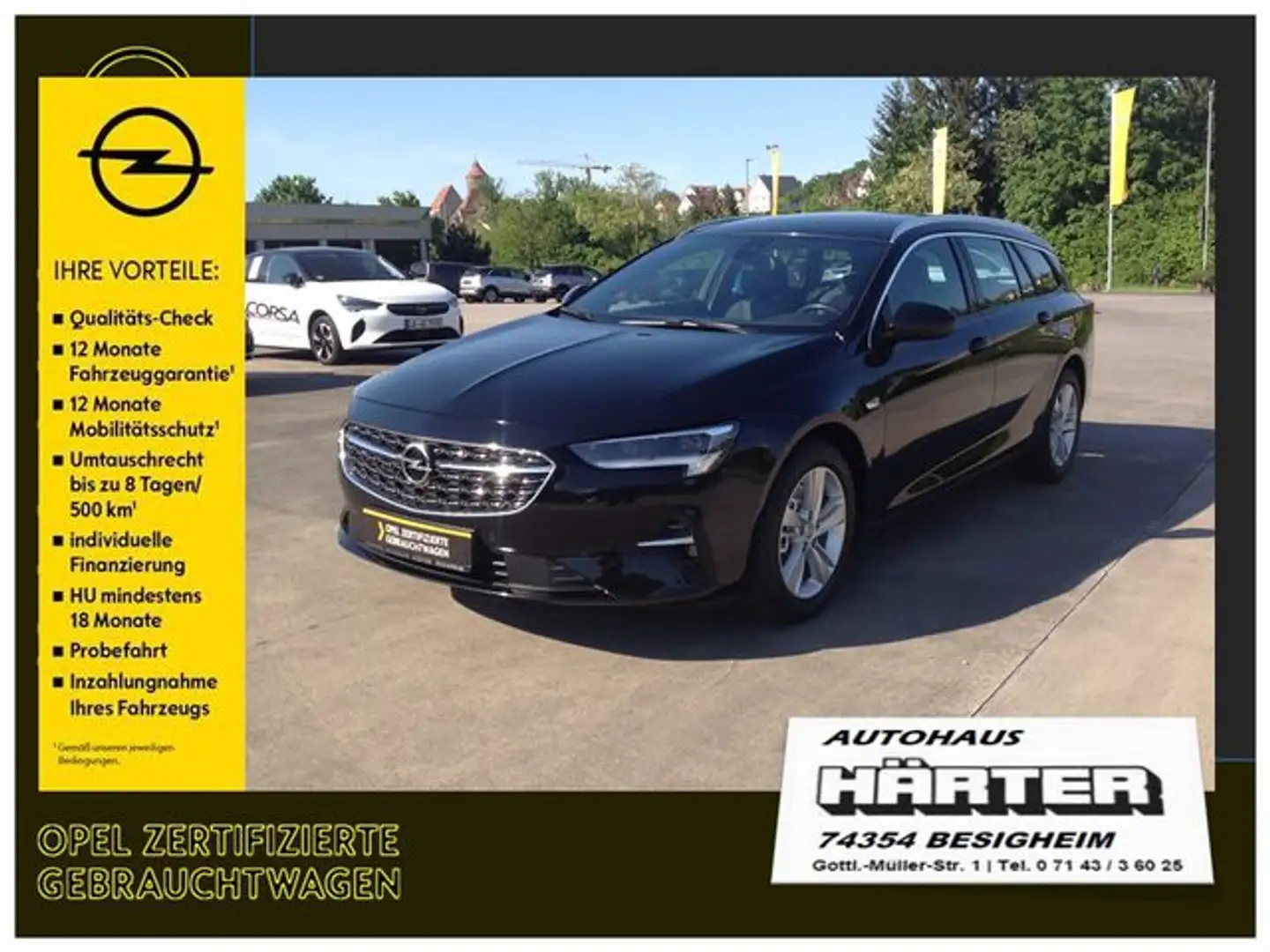 Opel Insignia 2.0 Turbo AT Elegance LED Navi Sitzheizung Noir - 1