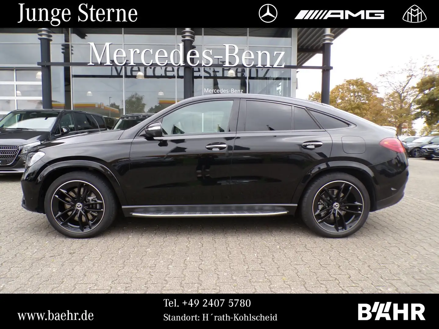 Mercedes-Benz GLE 400 GLE 400 e 4M Coupé AMG+Night/Airmatic/Distronic Schwarz - 2