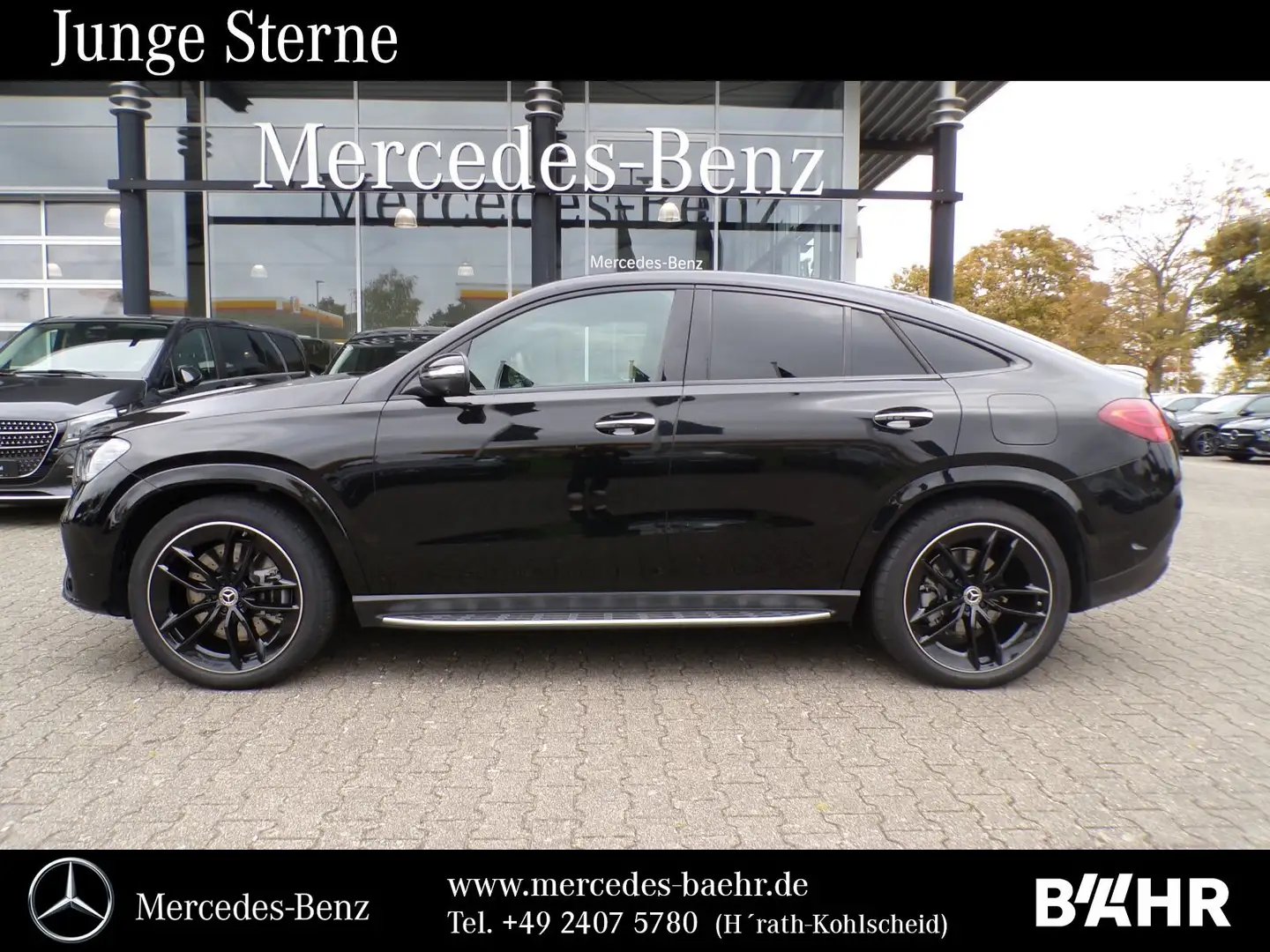 Mercedes-Benz GLE 400 GLE 400 e 4M Coupé AMG+Night/Airmatic/Distronic Schwarz - 2