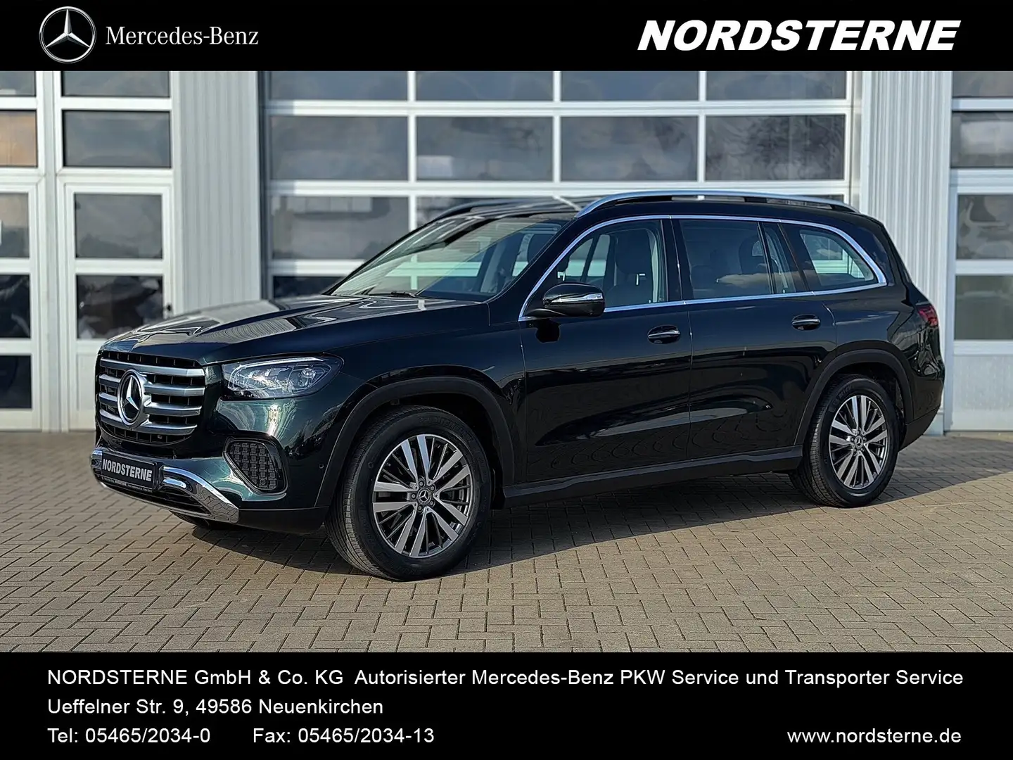 Mercedes-Benz GLS 350 GLS 350 d 4M Pano.-Dach/Distronic/KeylessGo/AHK Grün - 1