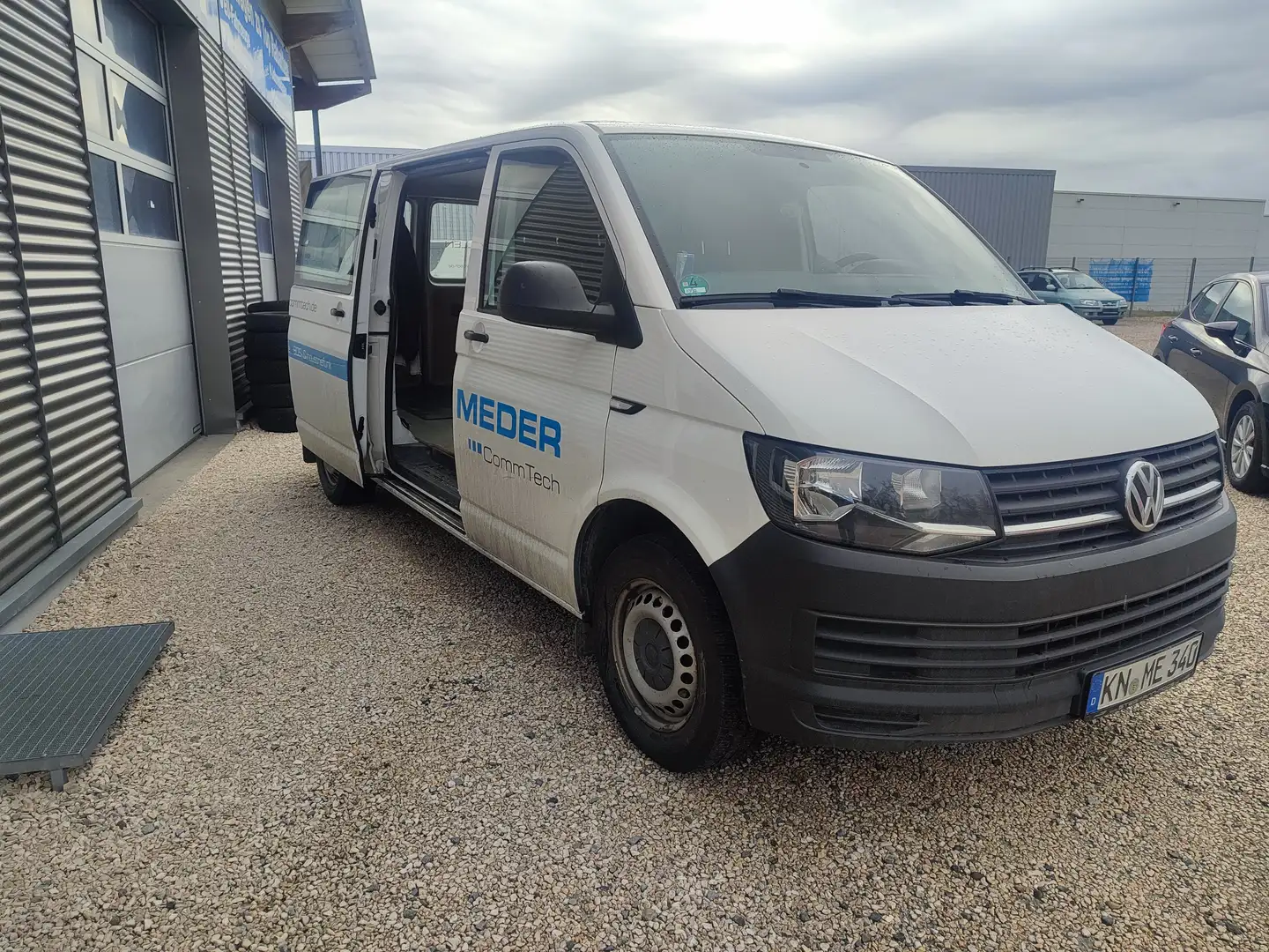 Volkswagen T6 Transporter Kasten lang Weiß - 1