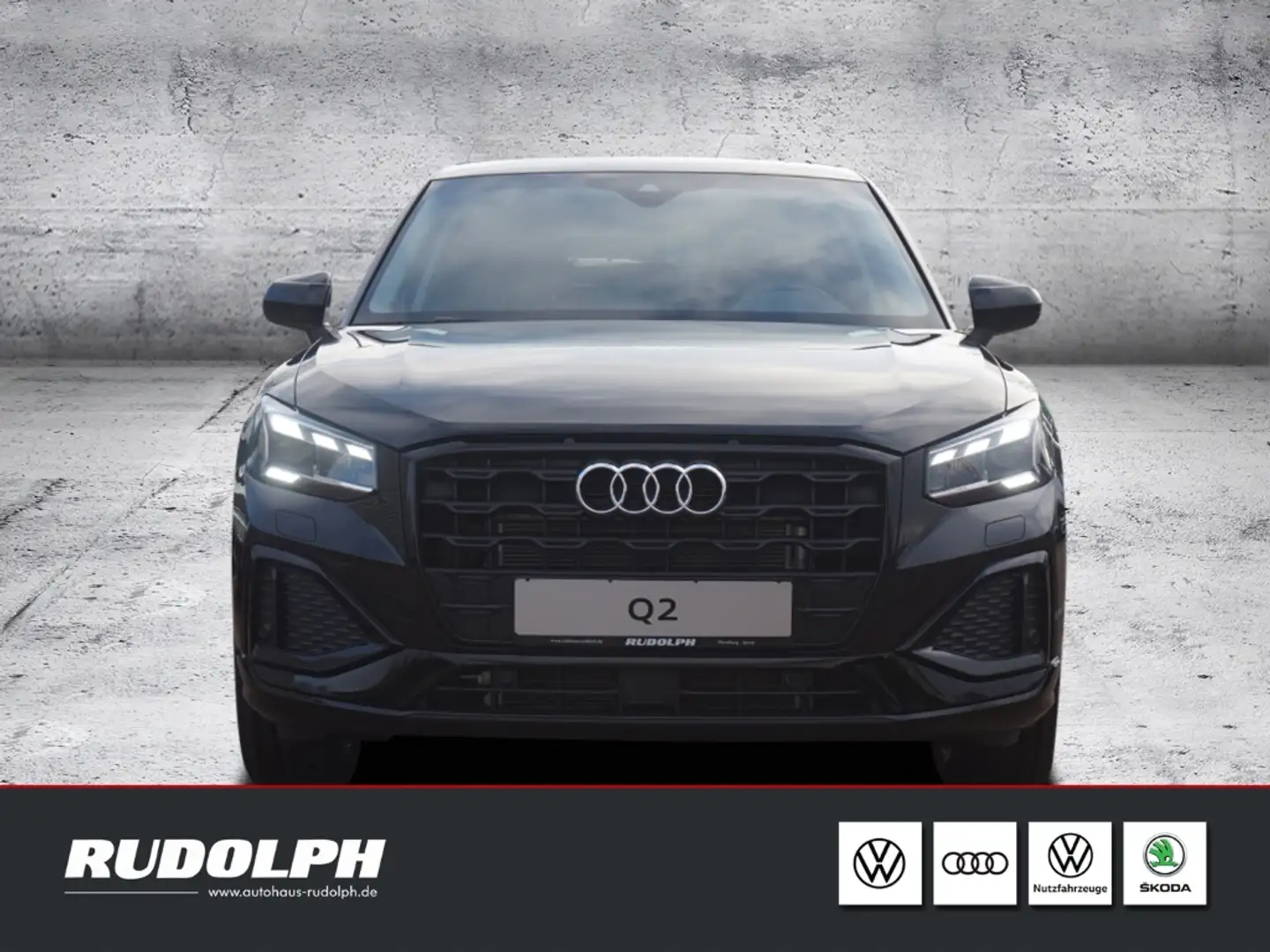 Audi Q2 advanced 35 TFSI S tronic MATRIX AHK KAMERA NAVI Schwarz - 2
