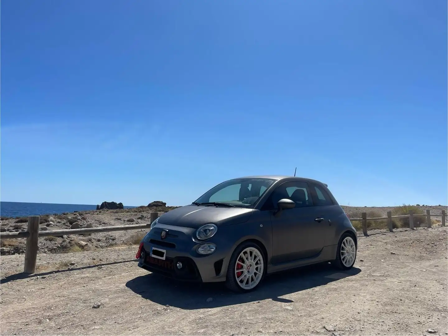 Abarth 595 1.4T JET COMPETIZIONE 180 Gris - 1