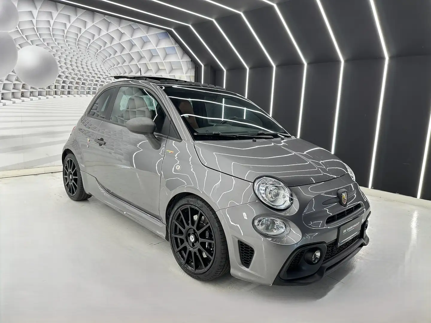 Abarth 595 1.4 t-jet Competizione 180cv auto-KM CERTIFICATI Grigio - 2