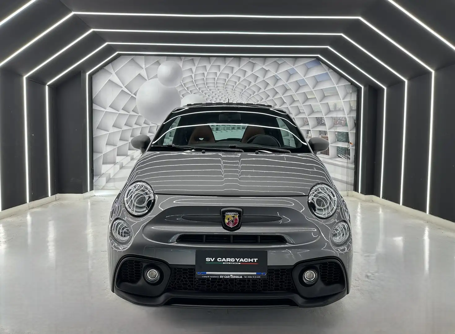 Abarth 595 1.4 t-jet Competizione 180cv auto-KM CERTIFICATI Grigio - 1