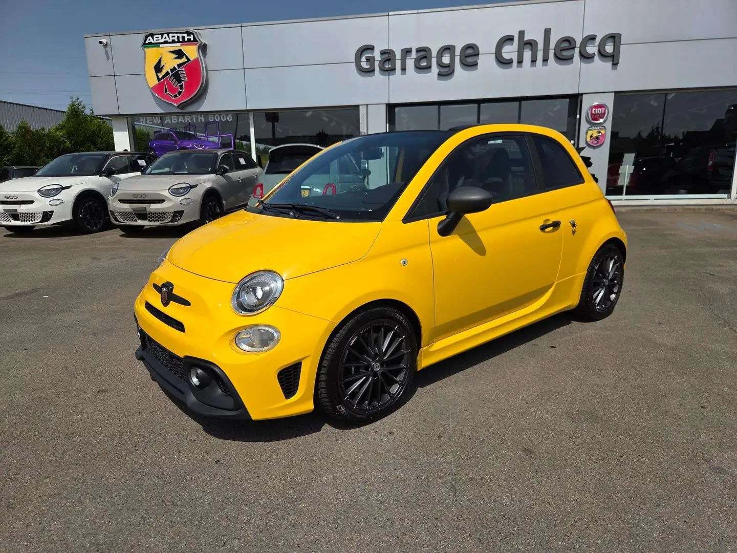 Abarth 500 C COMPETIZIONE Jaune - 1