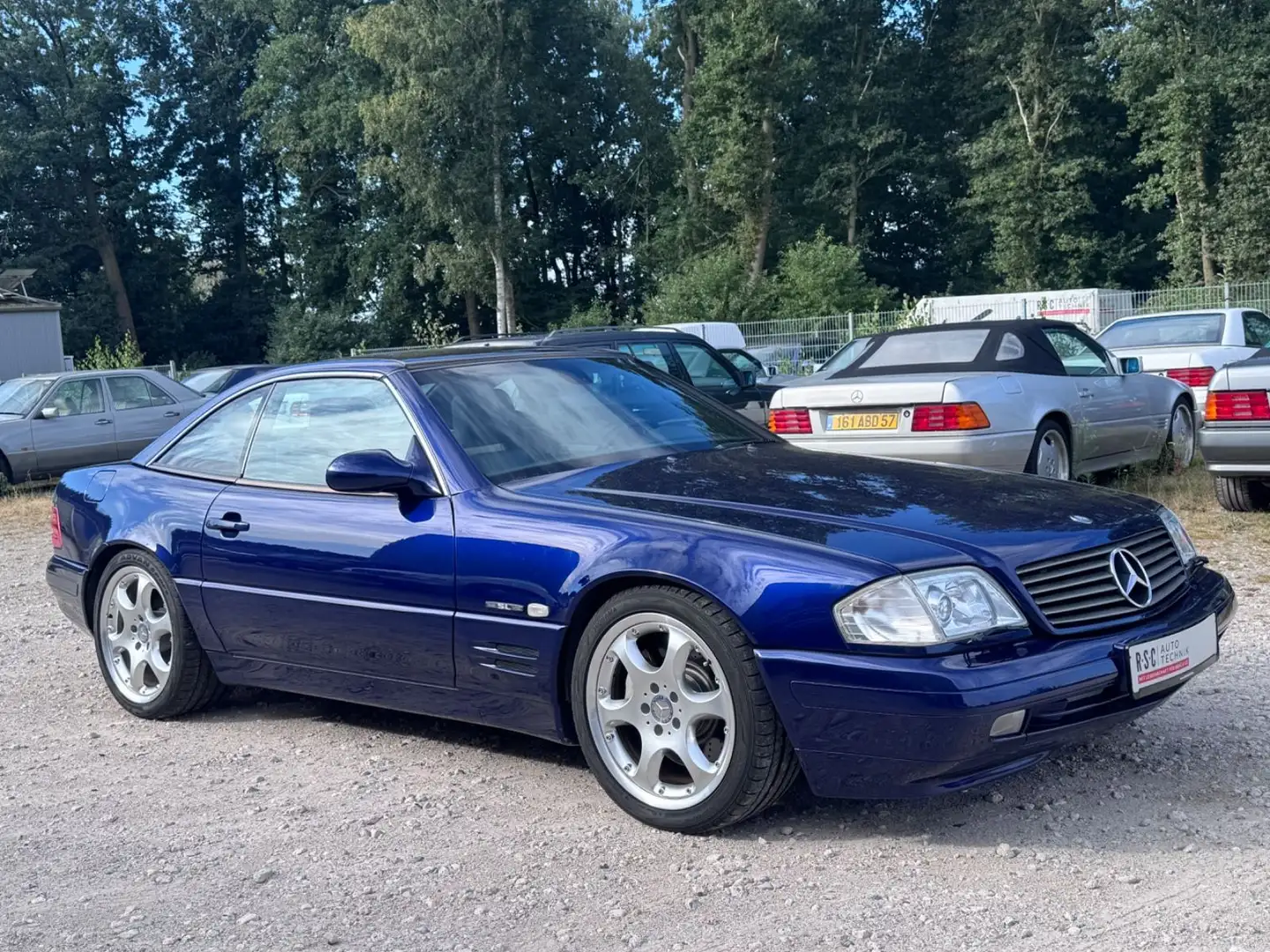 Mercedes-Benz SL 500 SL-Edition Mysticblaumet / Panodach Blau - 2