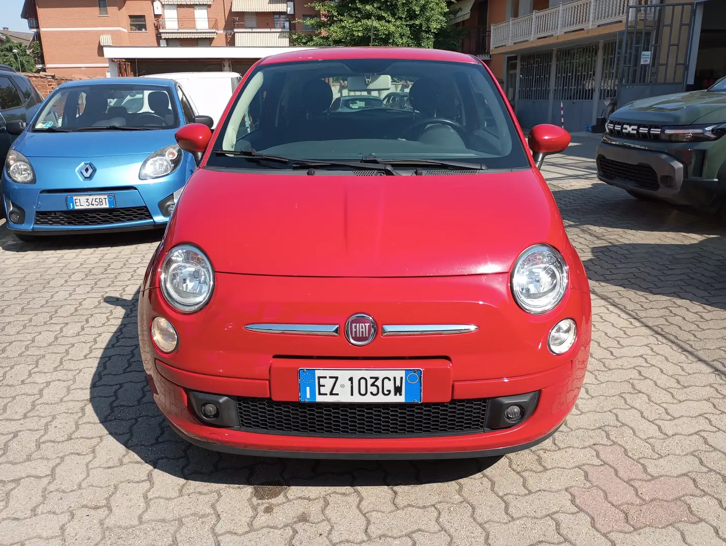 Fiat 500 1.2 Lounge 69cv E6 Rosso - 2