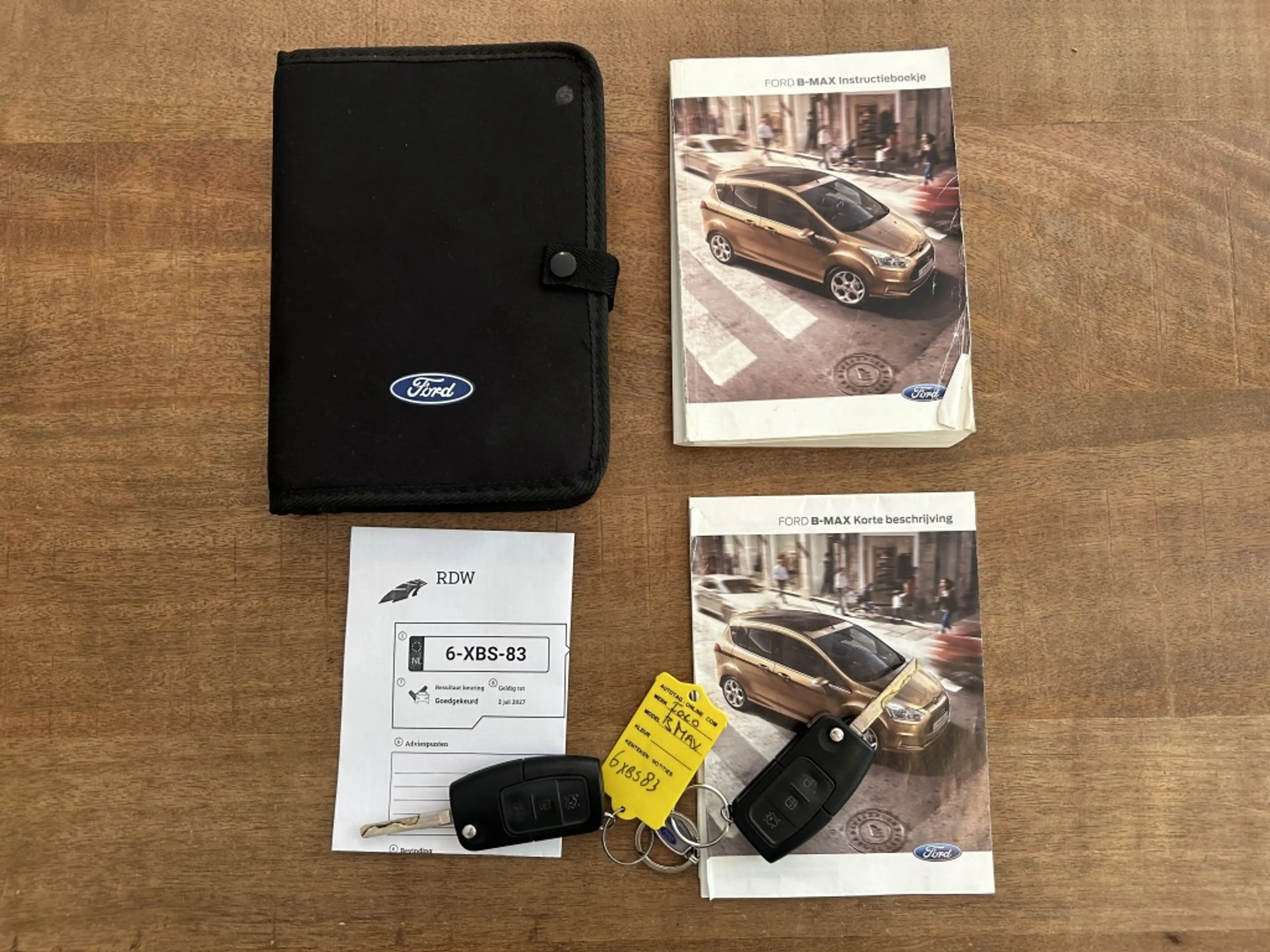 Ford B-Max 1.0 EcoB. Titanium Slecht 97.000 km! NL-auto — photo 36