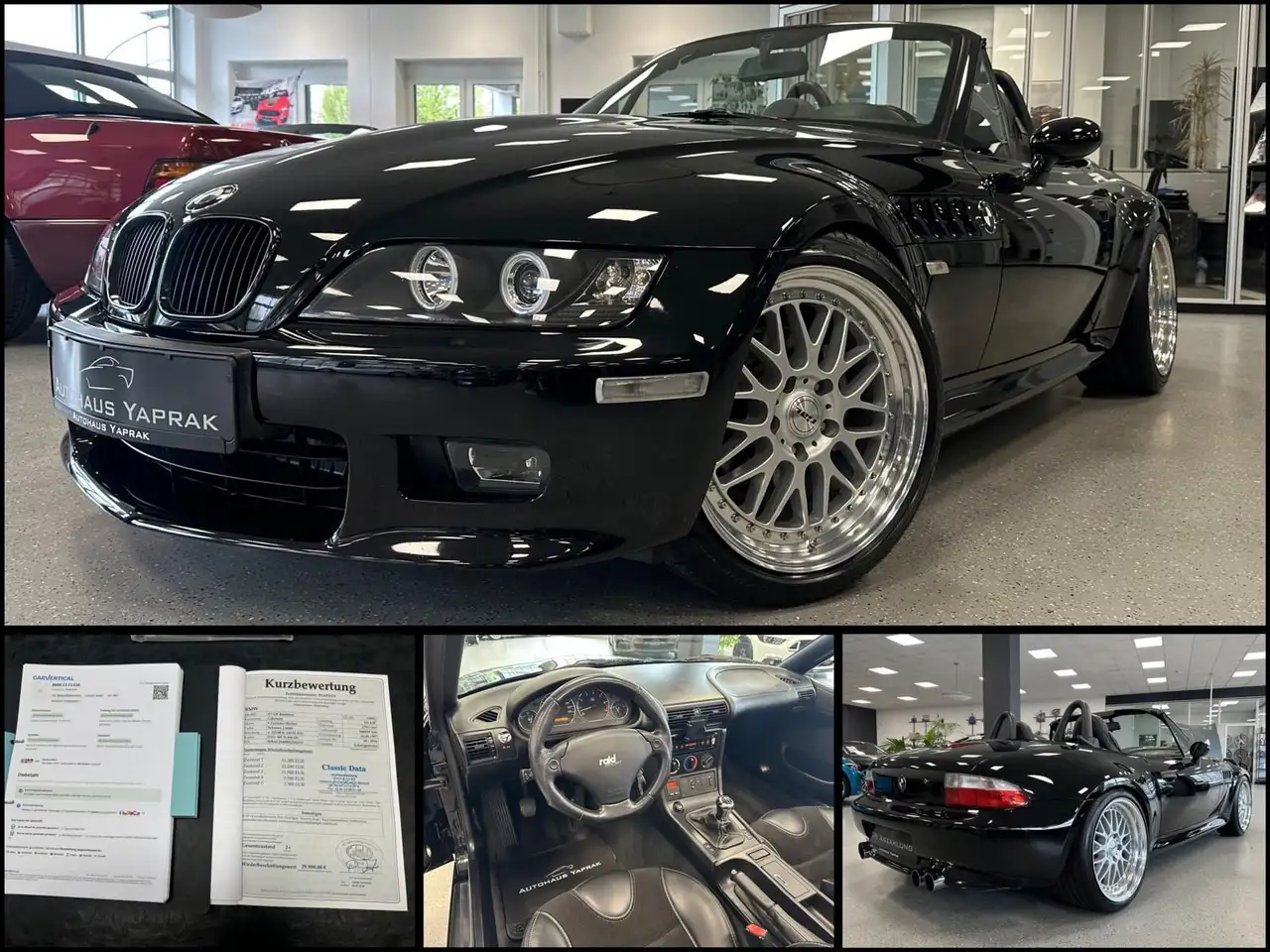 BMW Z3 2.8 Roadster|18"Rial|Eisenmann|KW|ClassicData, foto 1