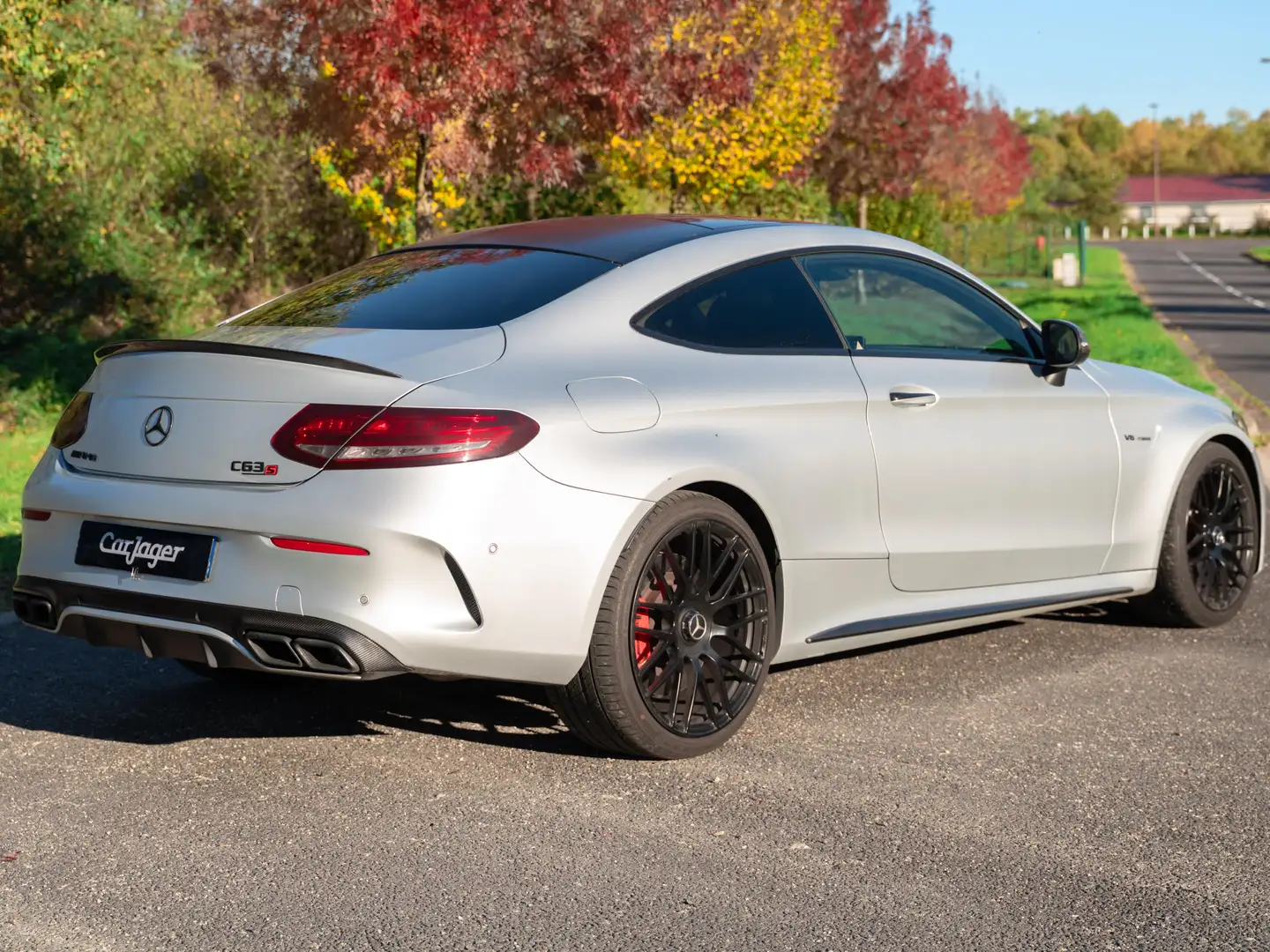 Mercedes-Benz C 63 AMG Classe C Coupé 63 S Mercedes-AMG SPEEDSHIFT AMG Argent - 2