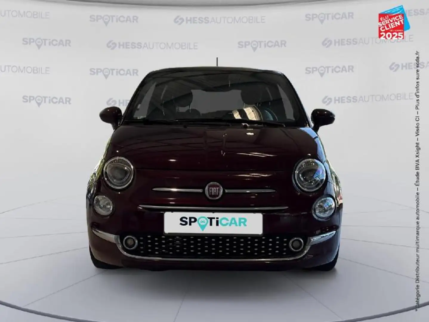 Fiat 500 1.2 8v 69ch S\u0026S Dolcevita  Dualogic Blanc - 2