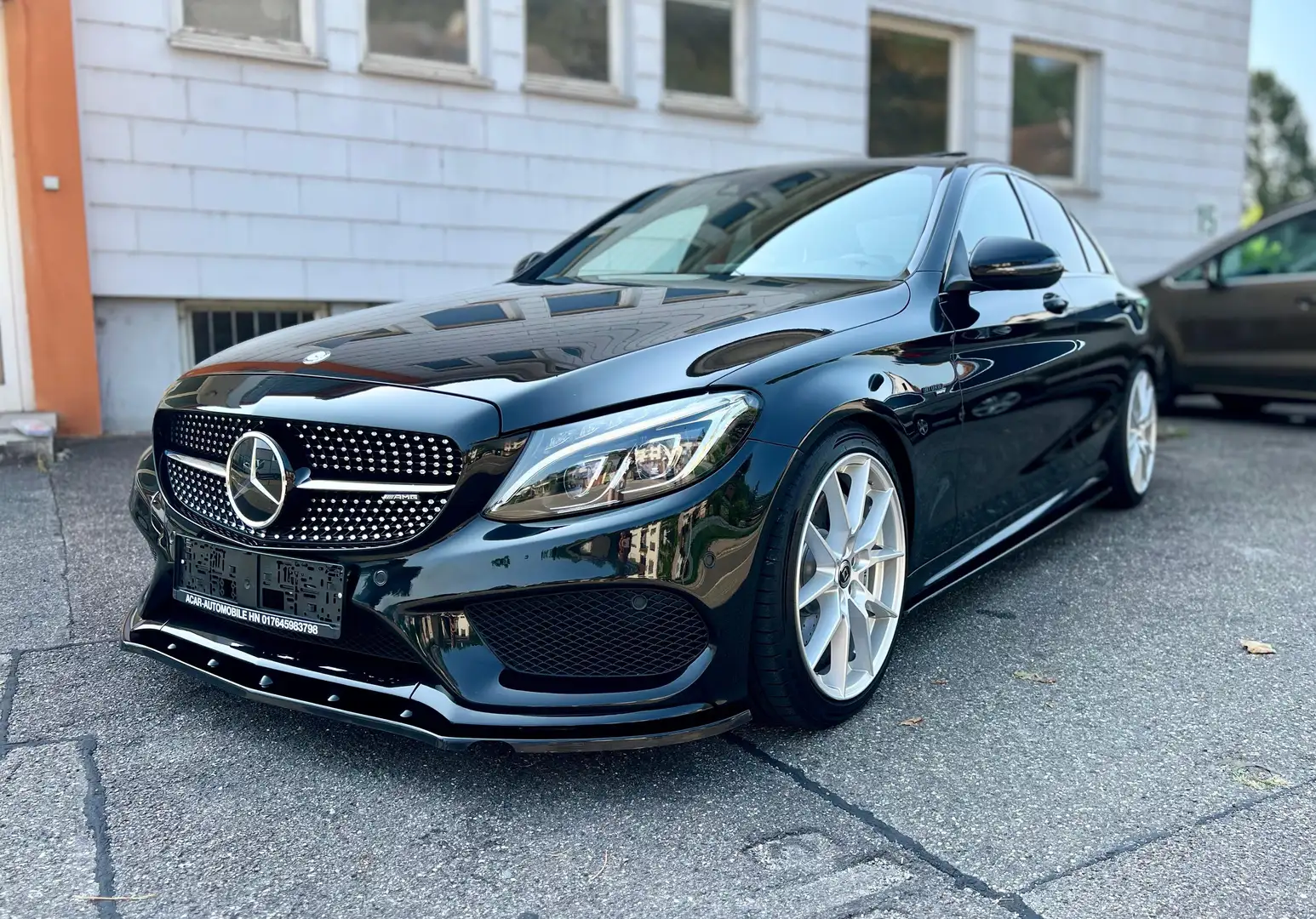 Mercedes-Benz C 43 AMG C 43 AMG 4Matic R Kamera 19Zoll S-Dach Vollleder Schwarz - 1