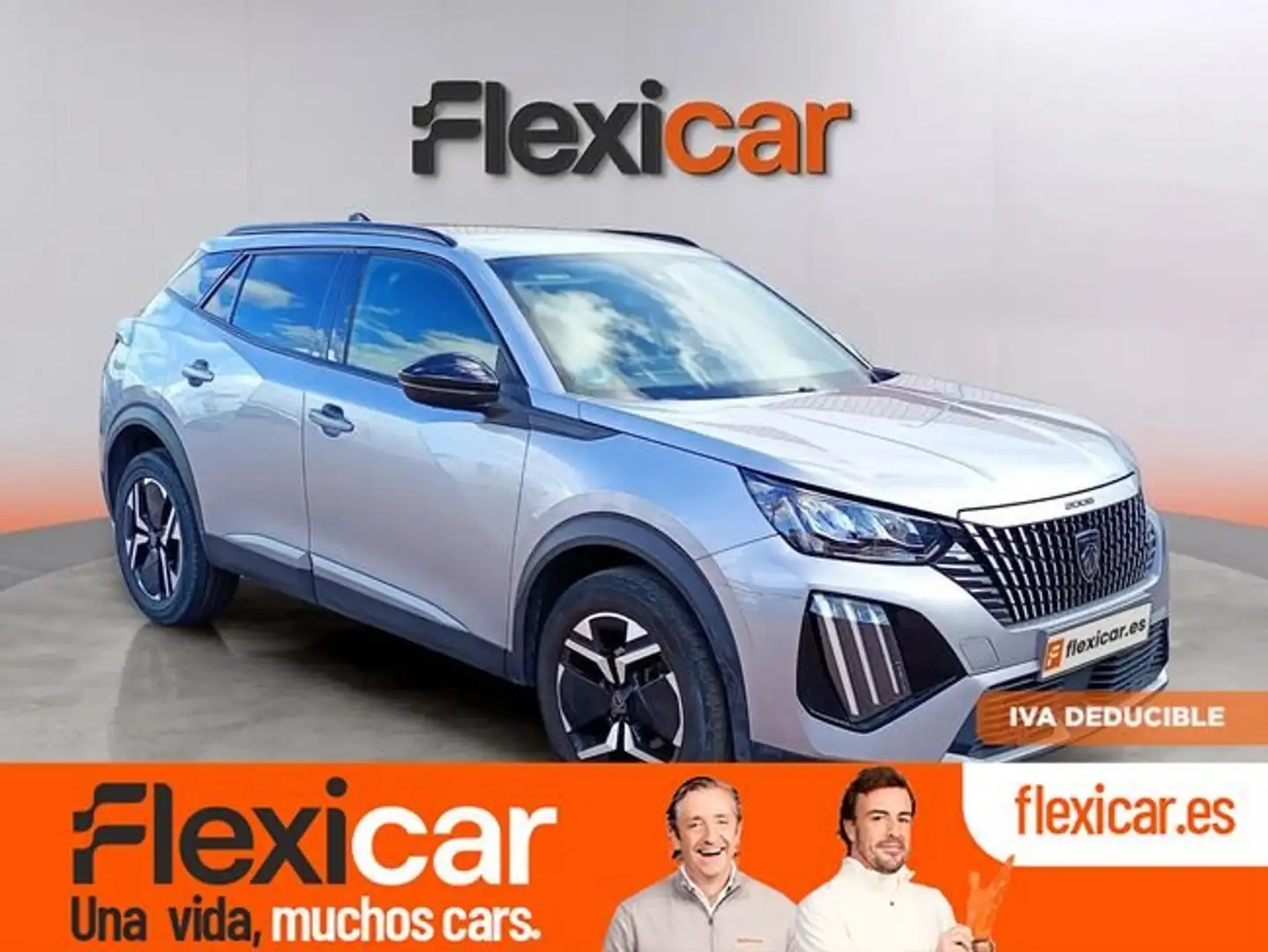 Peugeot 2008 1.2 PureTech S&S Allure 100 Gris - 1