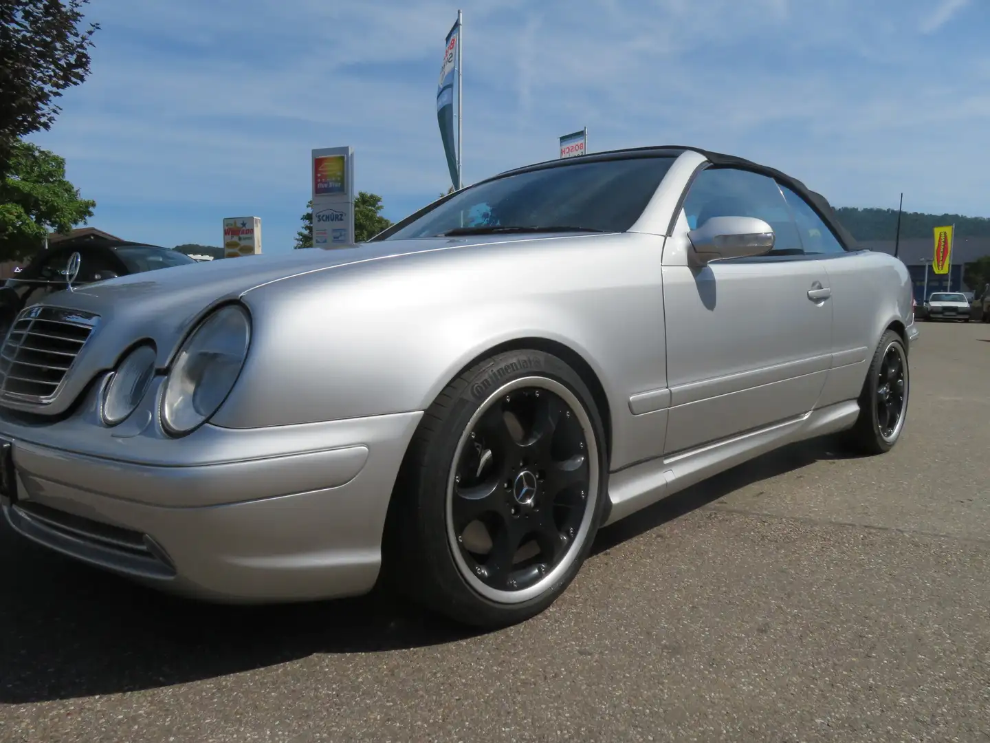 Mercedes-Benz CLK 55 AMG CLK-Klasse Cabrio Avantgarde AMG Silber - 2