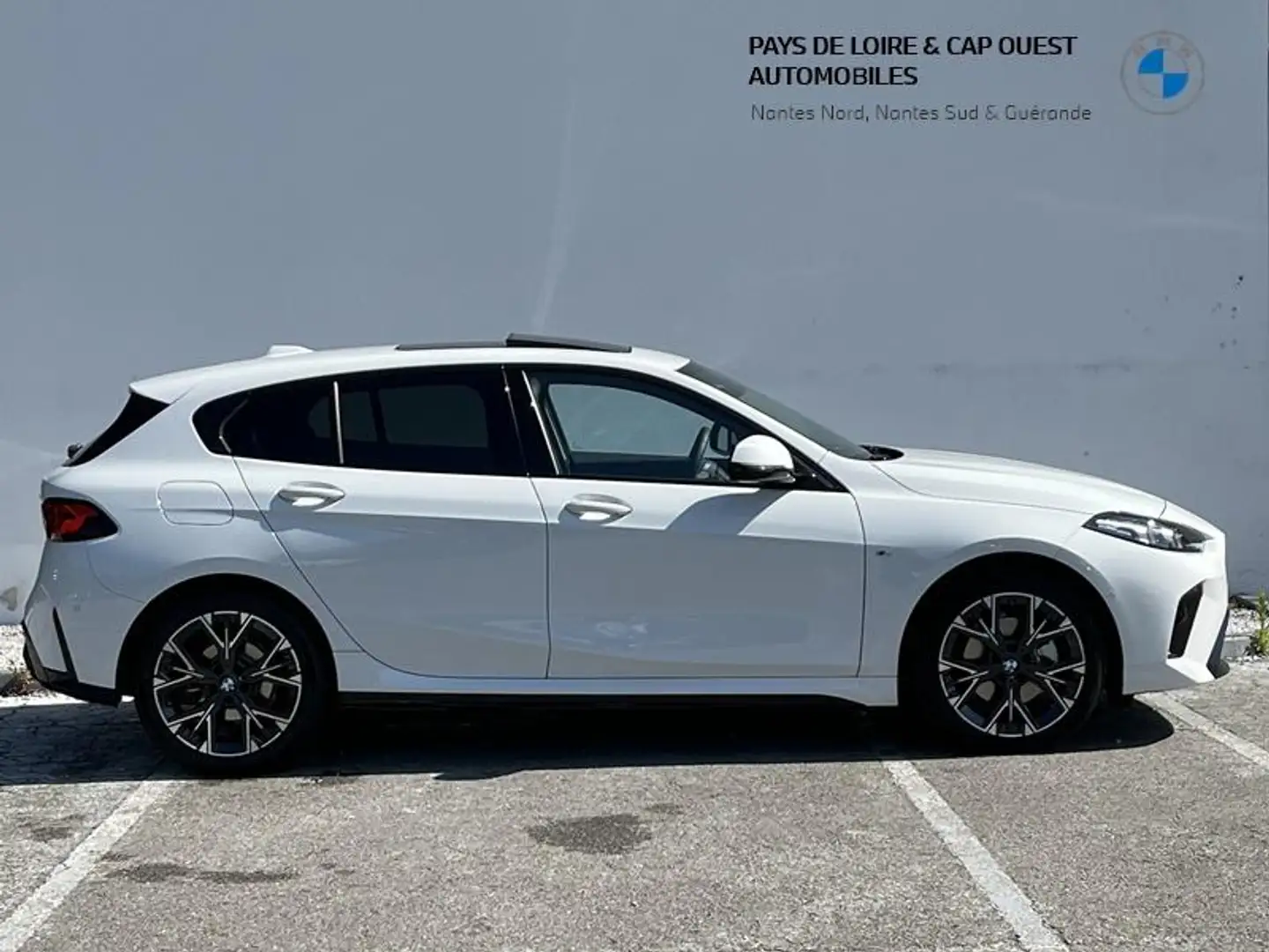 BMW 120 120dA 163ch M Sport Design DKG7 Blanc - 2