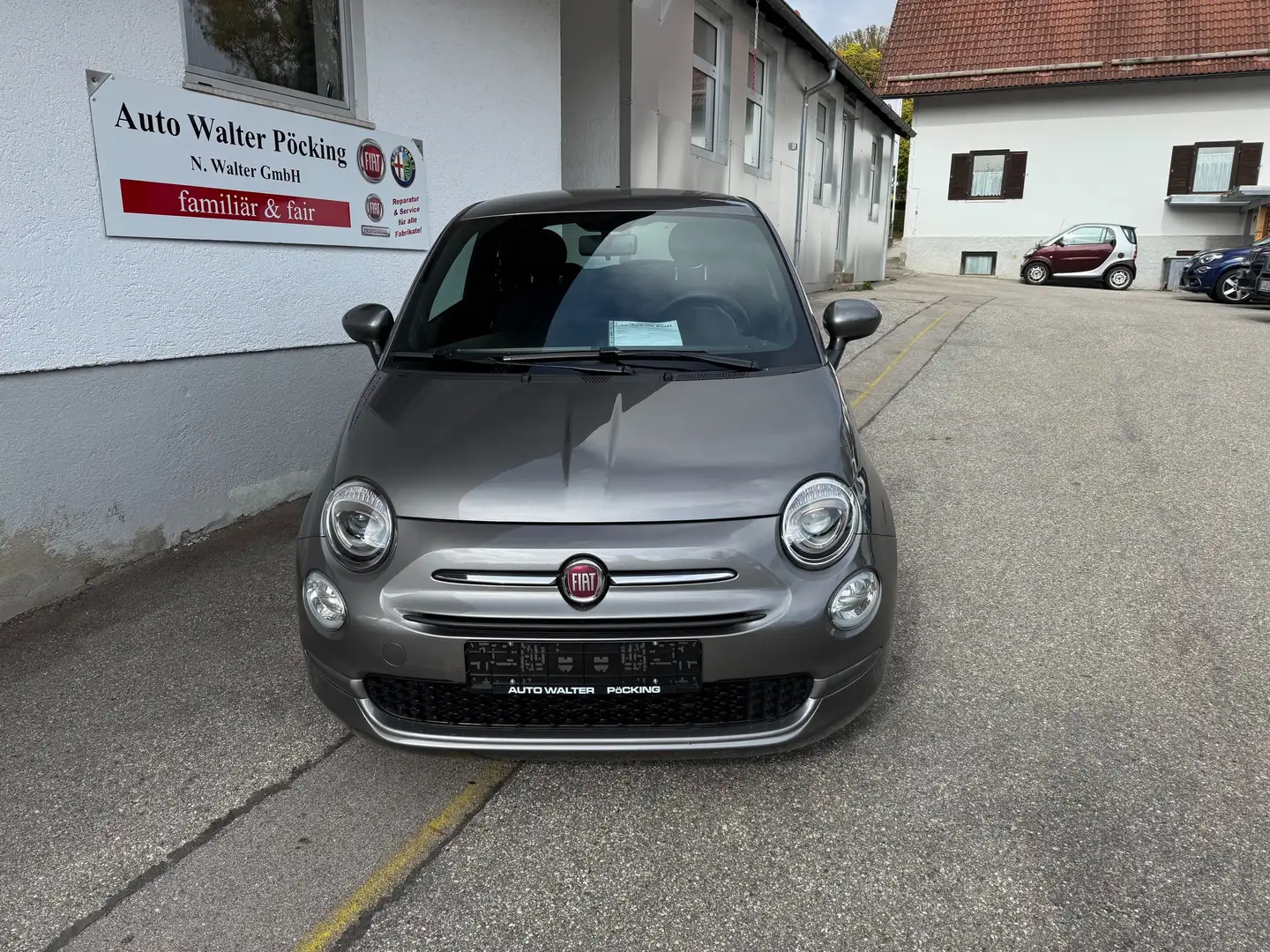 Fiat 500 1.0 Club, Klima, ESP, eFH, ZV m. FFB Grau - 2