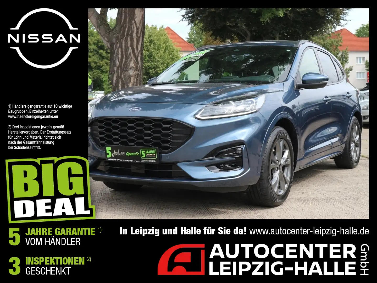 Ford Kuga 2.0 EcoBlue ST-Line X Kamera Navi LM Bleu - 1