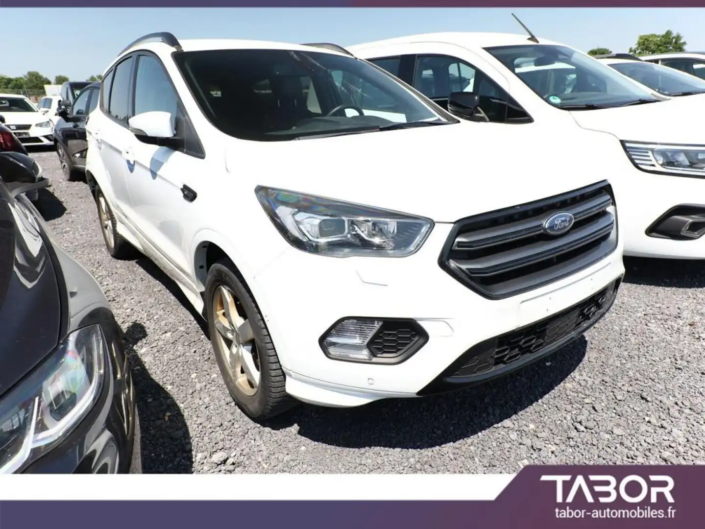 Ford Kuga 1.5 EcoBoost 150 ST-Line GPS radars Blanc - 2