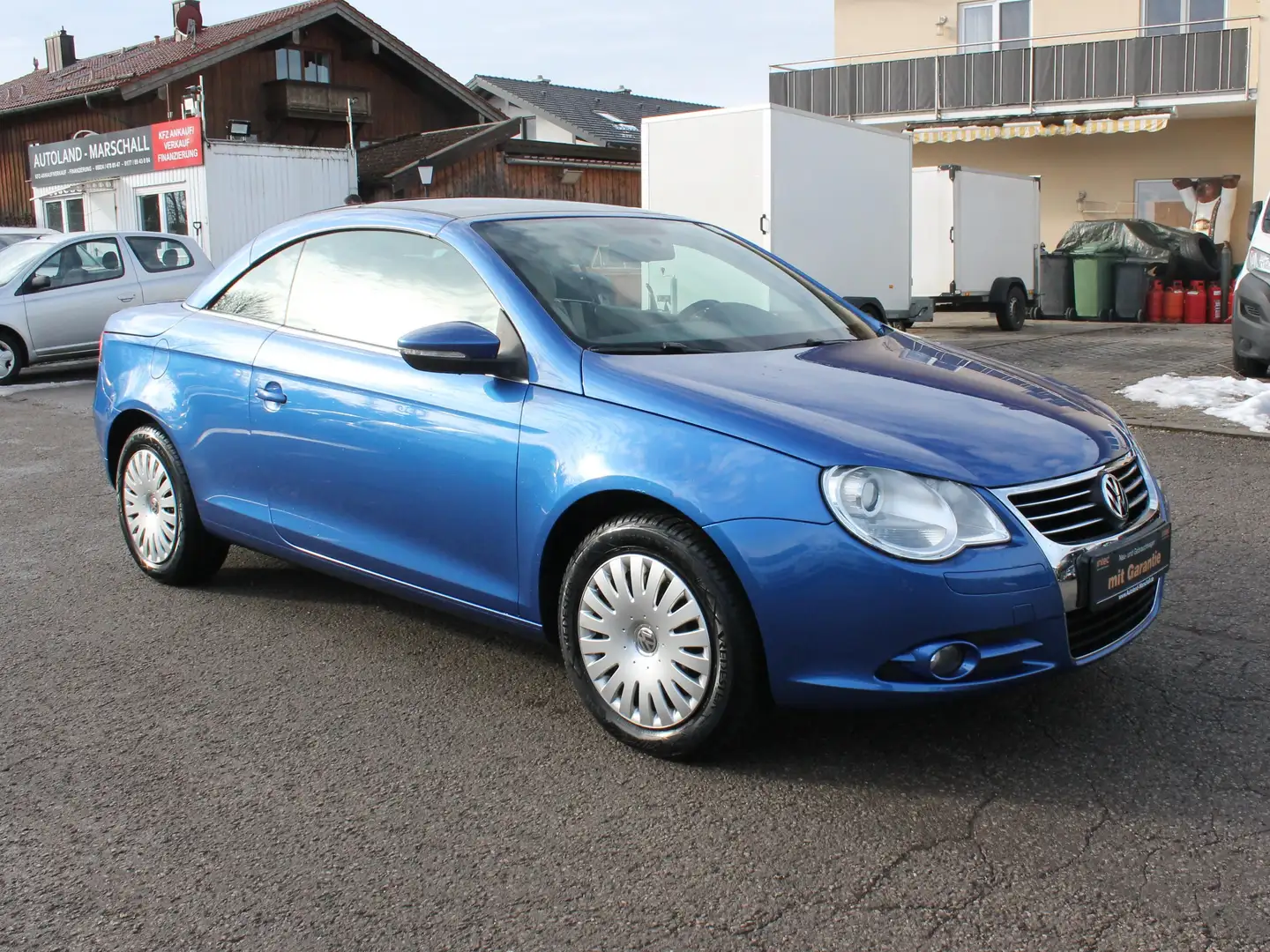 Volkswagen Eos 1.4 TSI 160 PS LEDER PDC PANORAMA1.HD Blau - 2