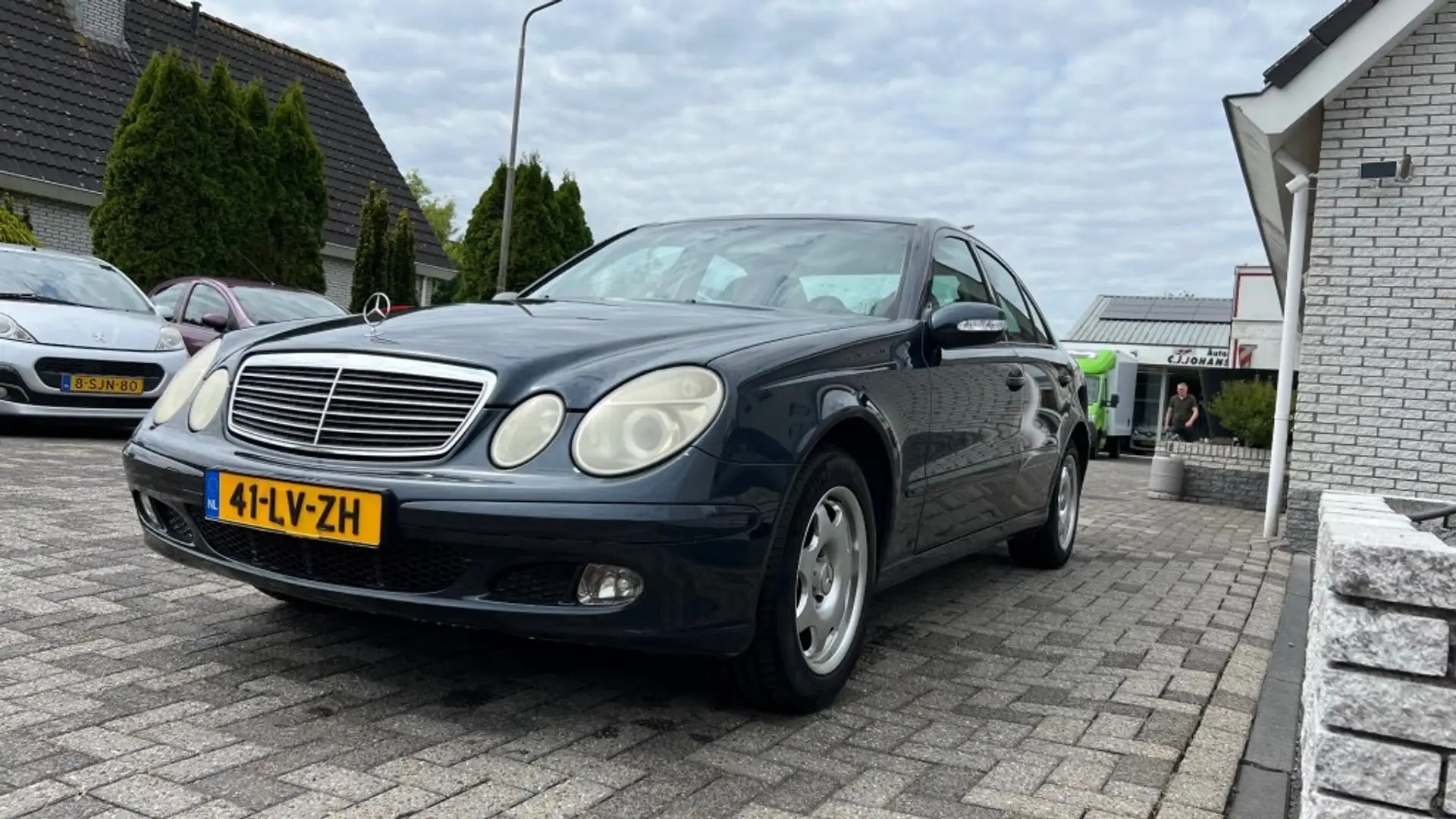 Mercedes-Benz 200 E Klasse Classic Motor kapot!!!! Negro - 2