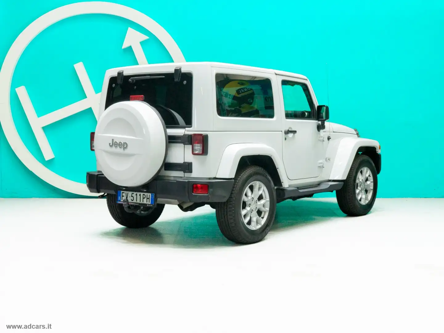 Jeep Wrangler Unlimited 2.8 CRD JK Edition A. GANCIO TRAINO OMOL Bianco - 2