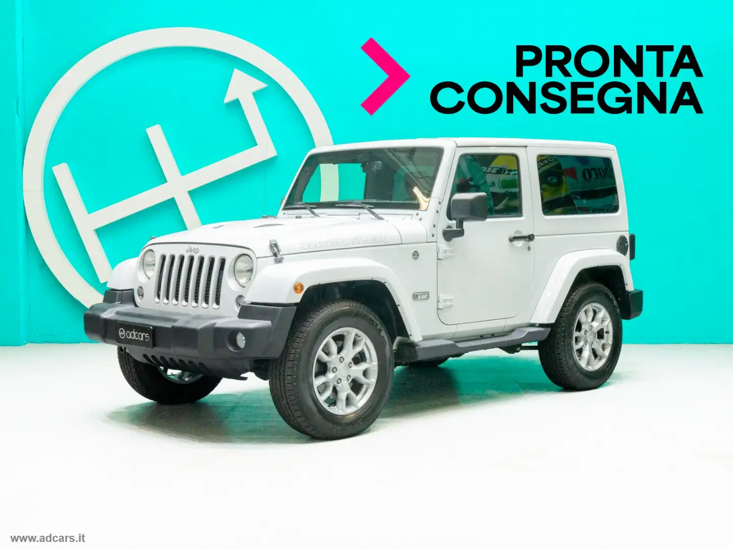Jeep Wrangler Unlimited 2.8 CRD JK Edition A. GANCIO TRAINO OMOL Bianco - 1