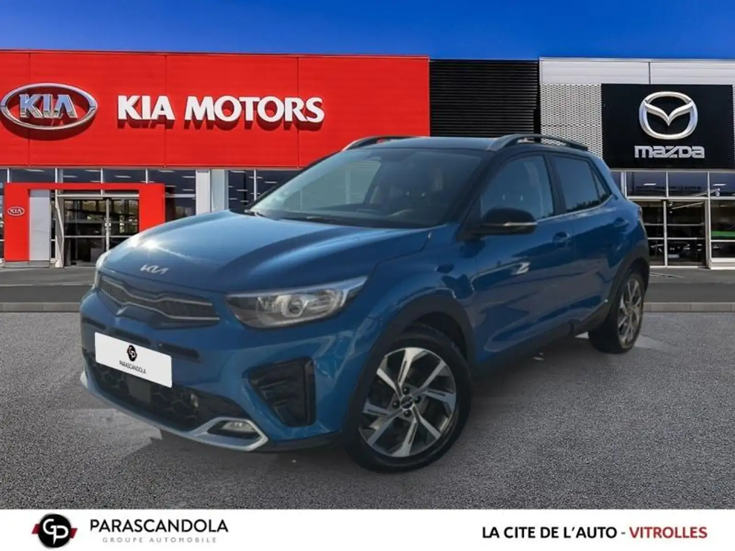 Kia Stonic 1.0 T-GDi 120ch MHEV GT Line DCT7 Blanc - 1
