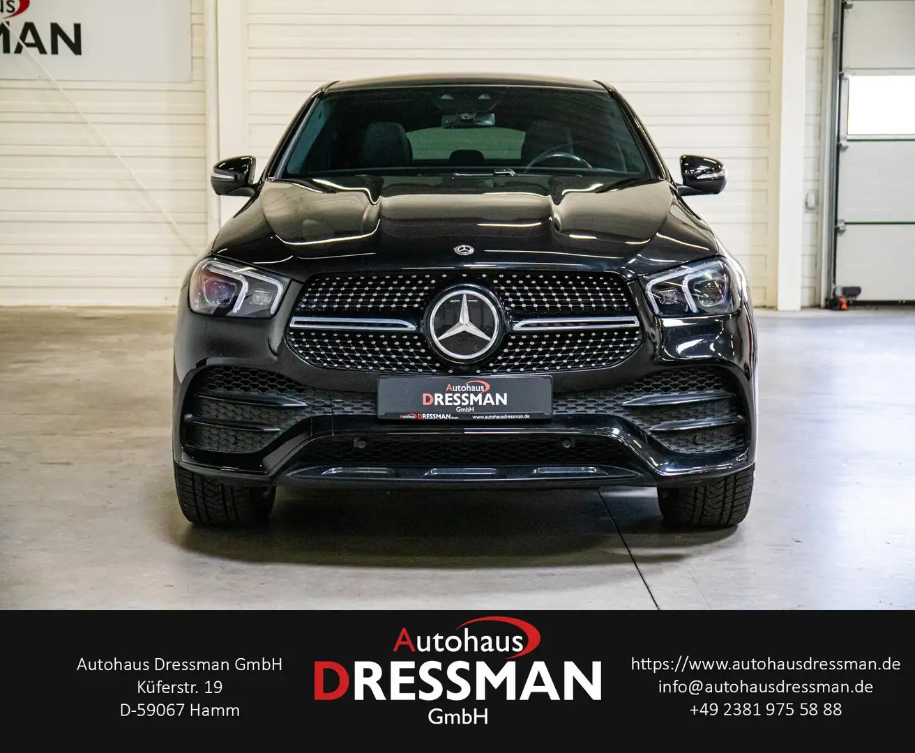 Mercedes-Benz GLE 350 d Coupe AMG-LINE ACC BURM. 360° AHK PANO Black - 2