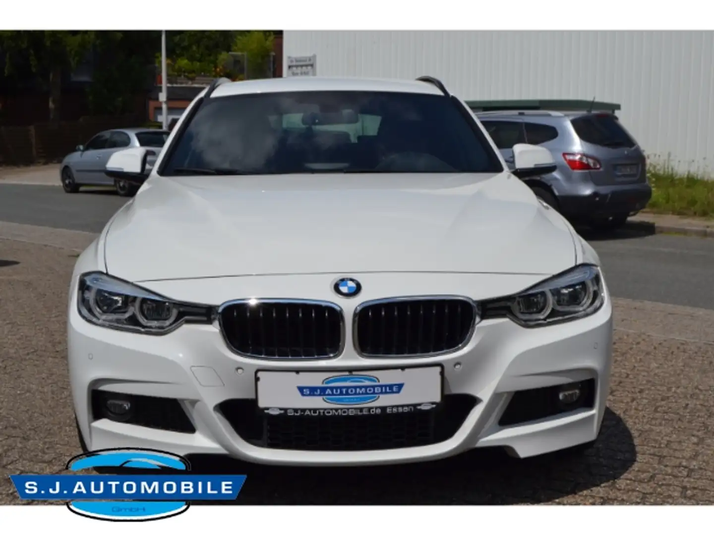 BMW 320 d xDrive M Sport Touring,Leder,Autom.,TOP Blanco - 2