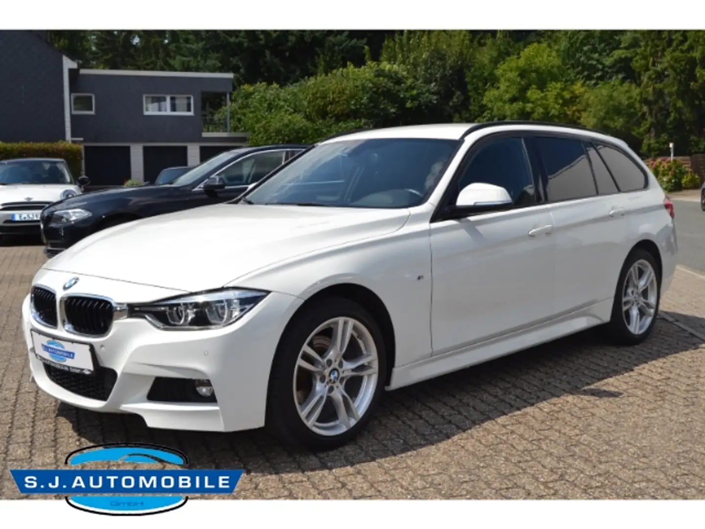 BMW 320 d xDrive M Sport Touring,Leder,Autom.,TOP Blanco - 1